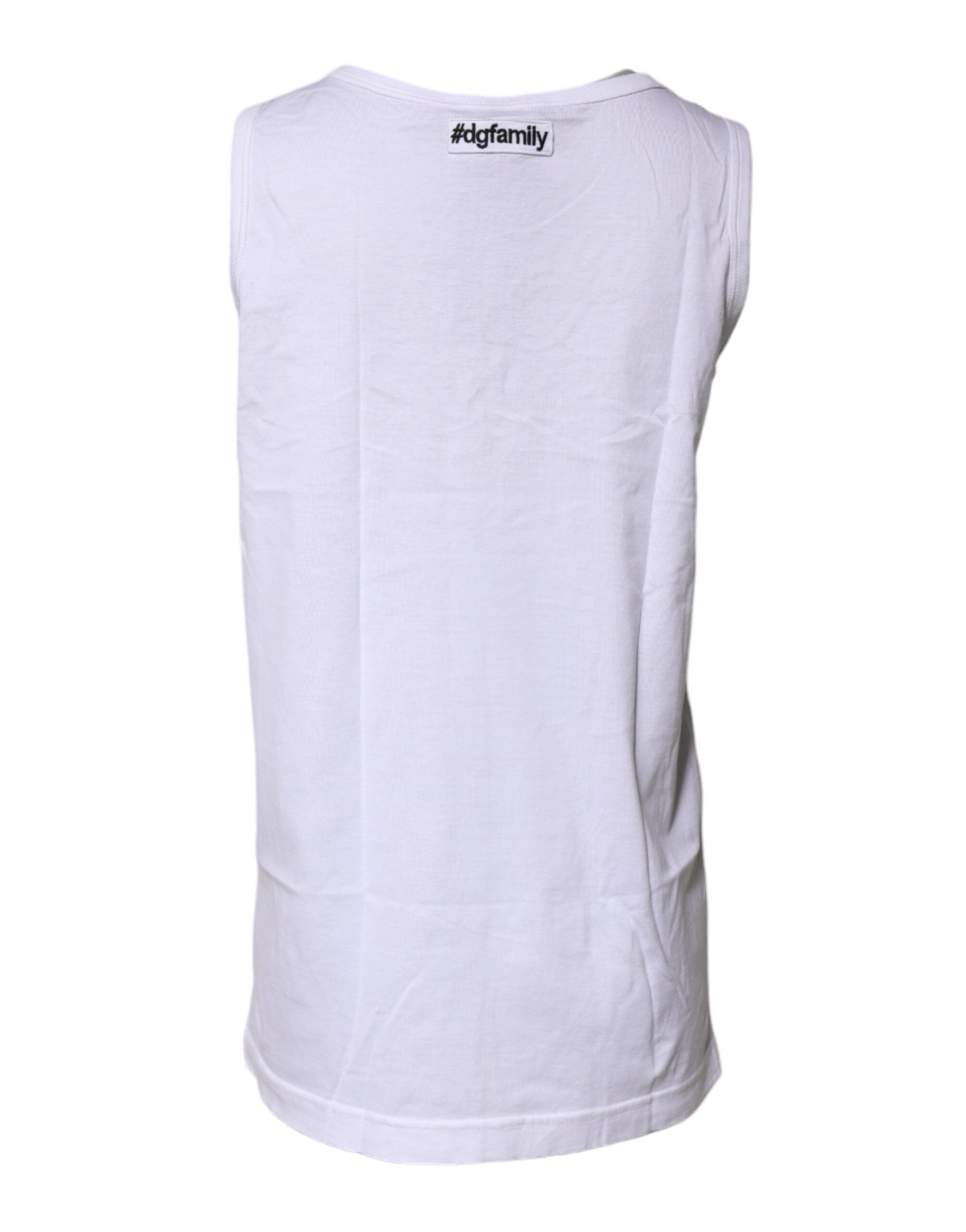 Cotton Anchor Chain Embroidery Tank Women's Top (Pre-Owned) - Dolce & Gabbana - Modalova