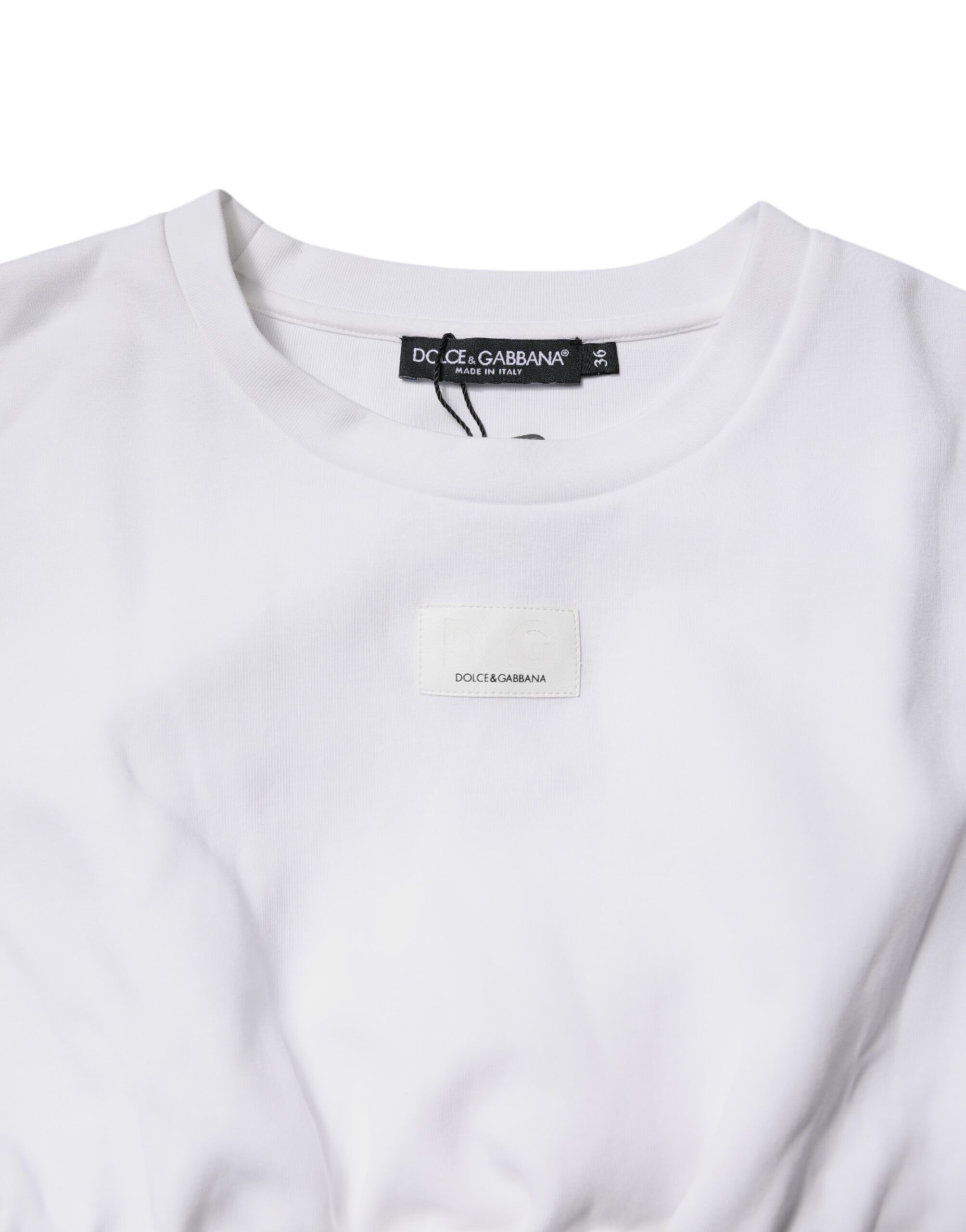Cotton Blend 3/4 Sleeves Blouse Women's Top (Pre-Owned) - Dolce & Gabbana - Modalova