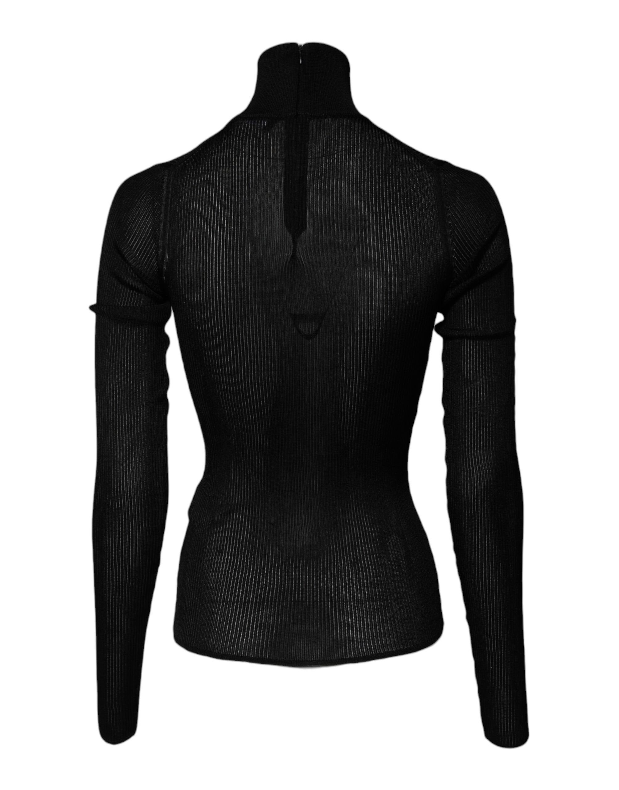 Knit Long Sleeves Turtleneck Slim Women's Top (Pre-Owned) - Dolce & Gabbana - Modalova