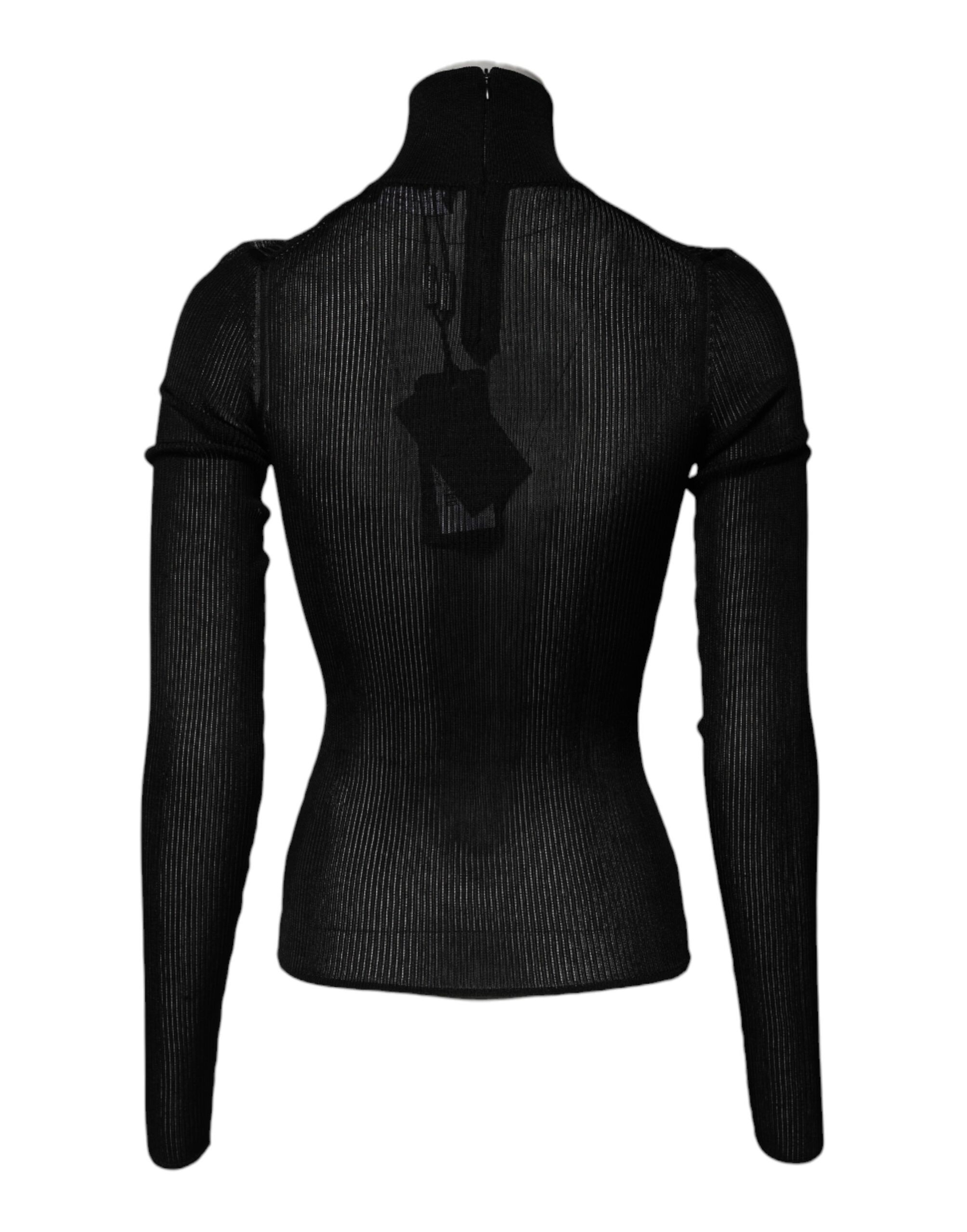 Knit Long Sleeves Turtleneck Slim Women's Top (Pre-Owned) - Dolce & Gabbana - Modalova