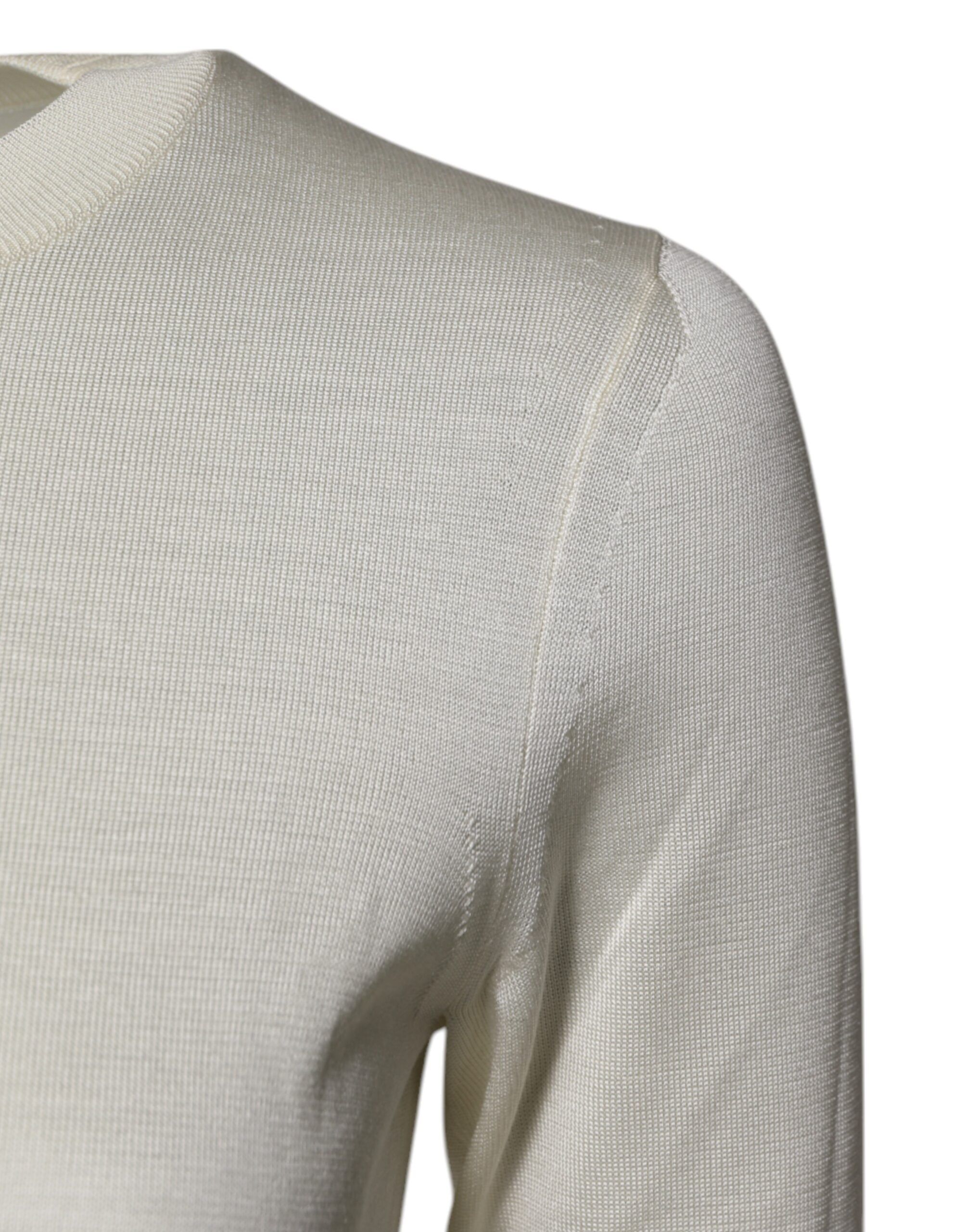 Short Sleeve Silk Round Neck Blouse Women's Top (Pre-Owned) - Dolce & Gabbana - Modalova