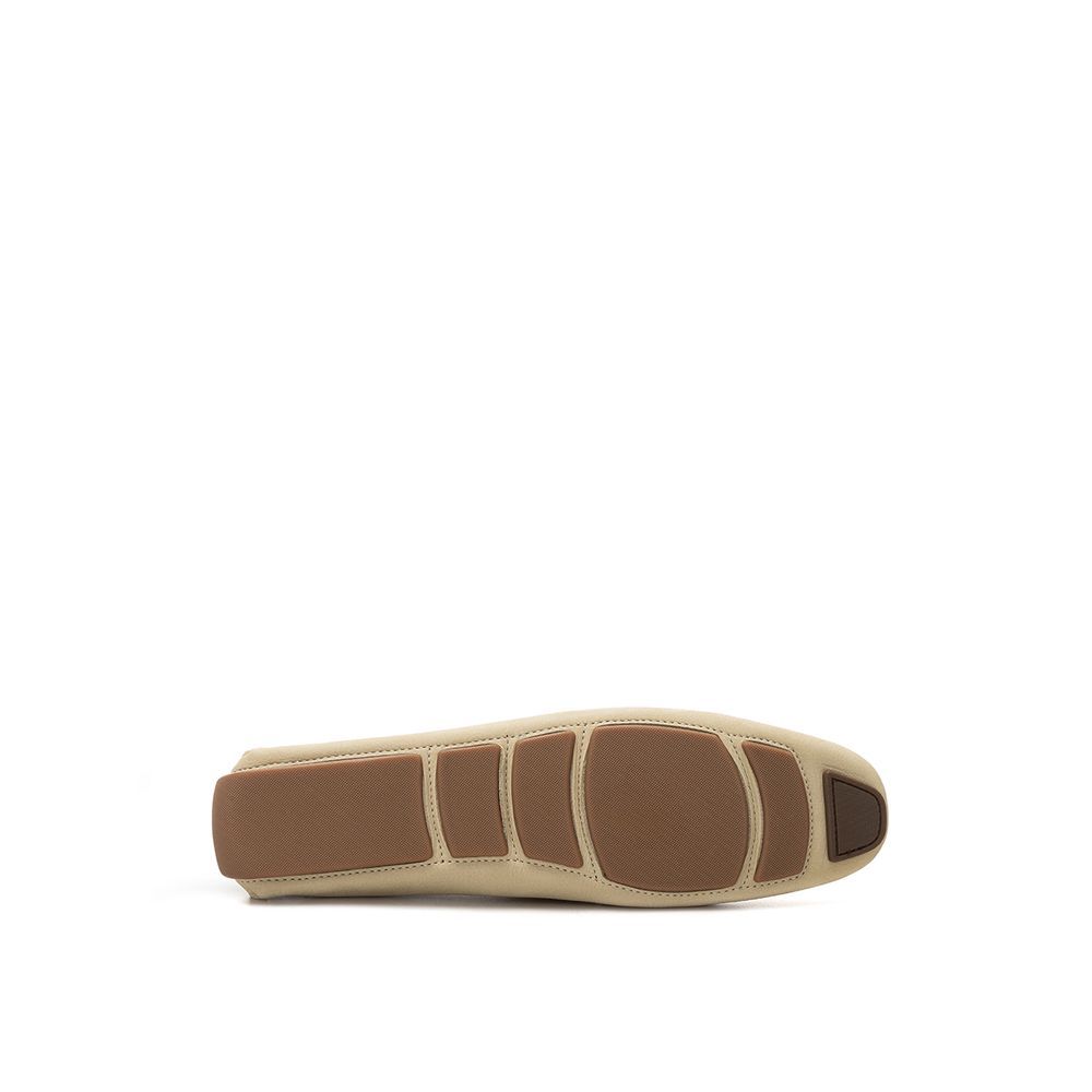 Bally Beige Leather Men's Moccassin - Bally - Modalova