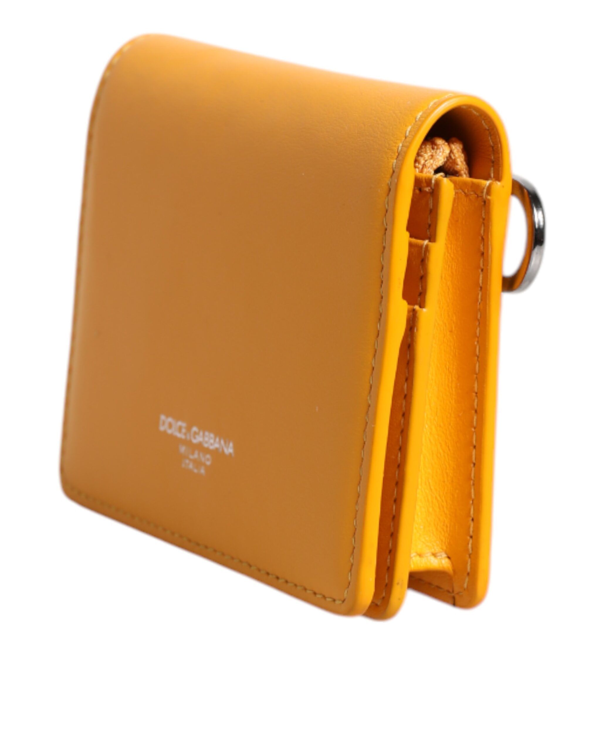 Leather Bifold Card Holder Crossbody Men's Bag (Pre-Owned) - Dolce & Gabbana - Modalova