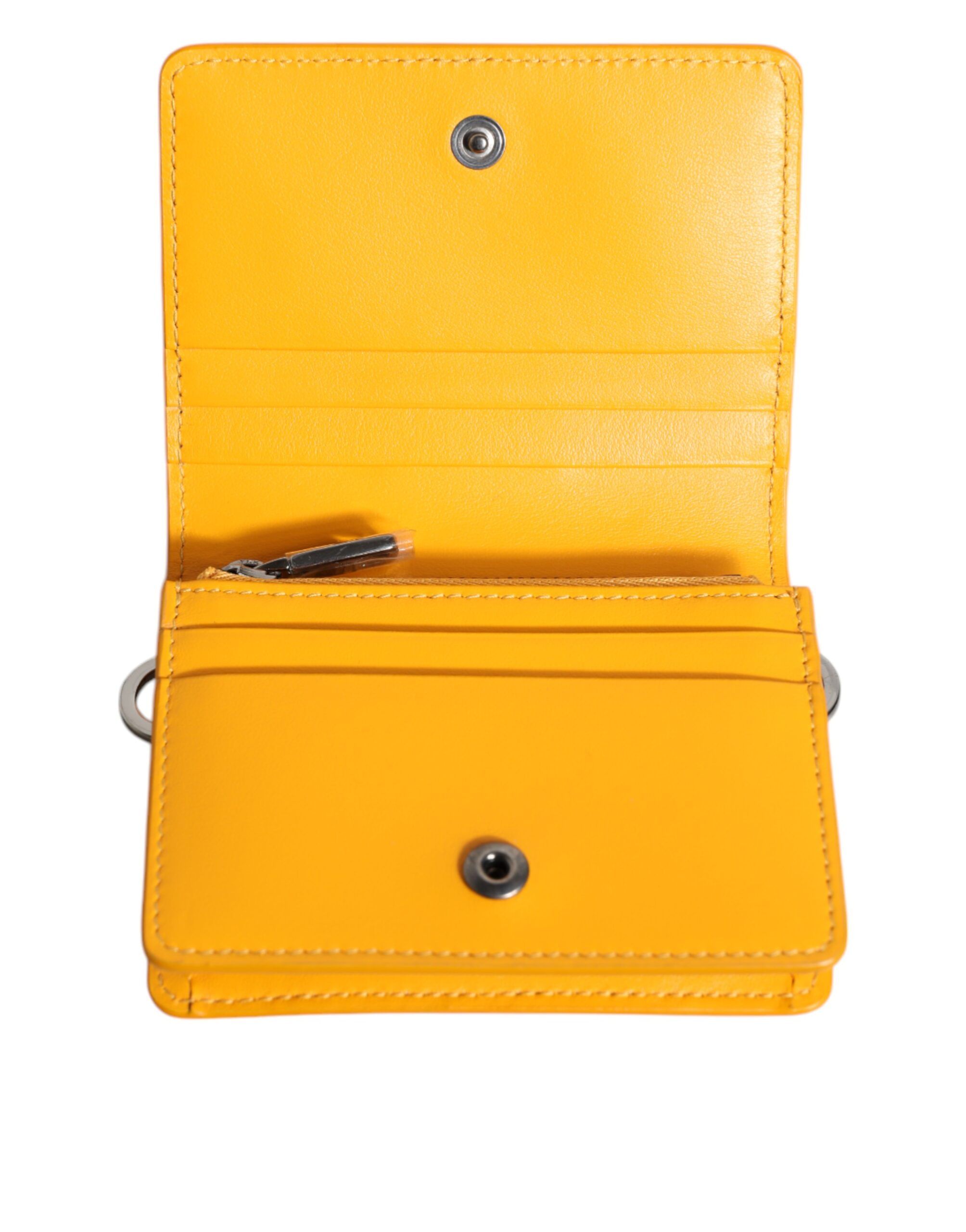 Leather Bifold Card Holder Crossbody Men's Bag (Pre-Owned) - Dolce & Gabbana - Modalova