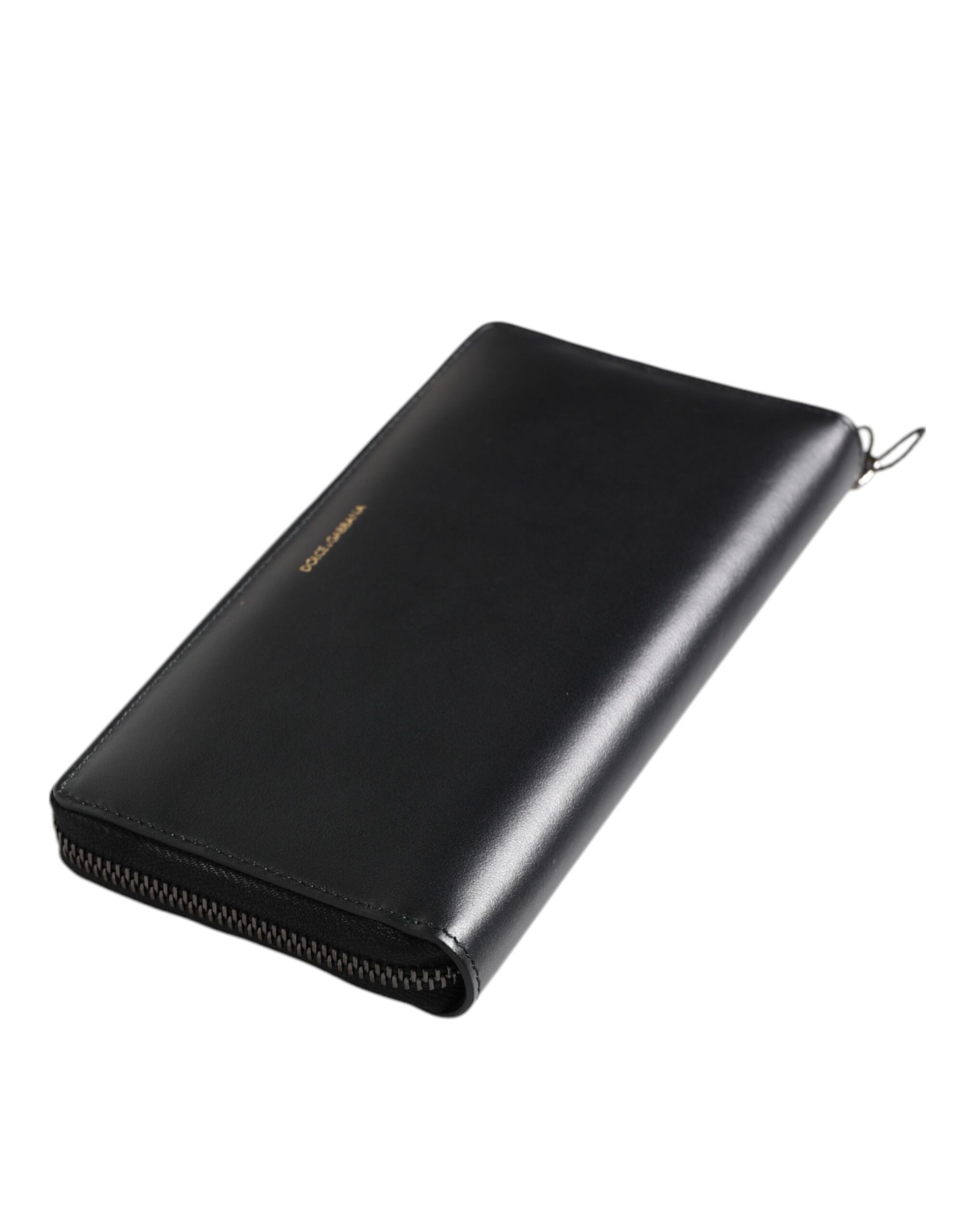 Black Blue Exotic Leather Embossed Continental Men's Wallet (Pre-Owned) - Dolce & Gabbana - Modalova