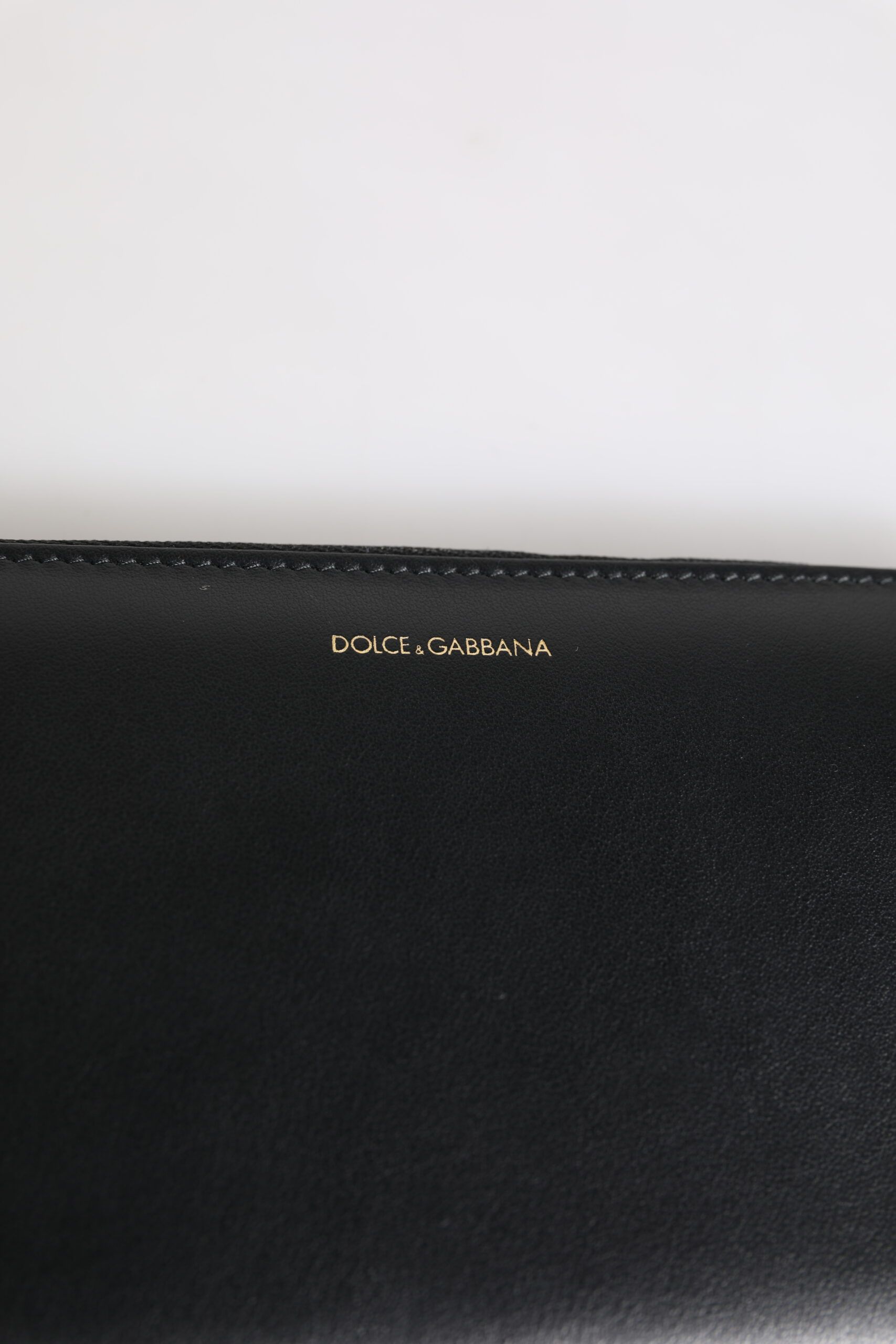 Black Blue Exotic Leather Embossed Continental Men's Wallet (Pre-Owned) - Dolce & Gabbana - Modalova
