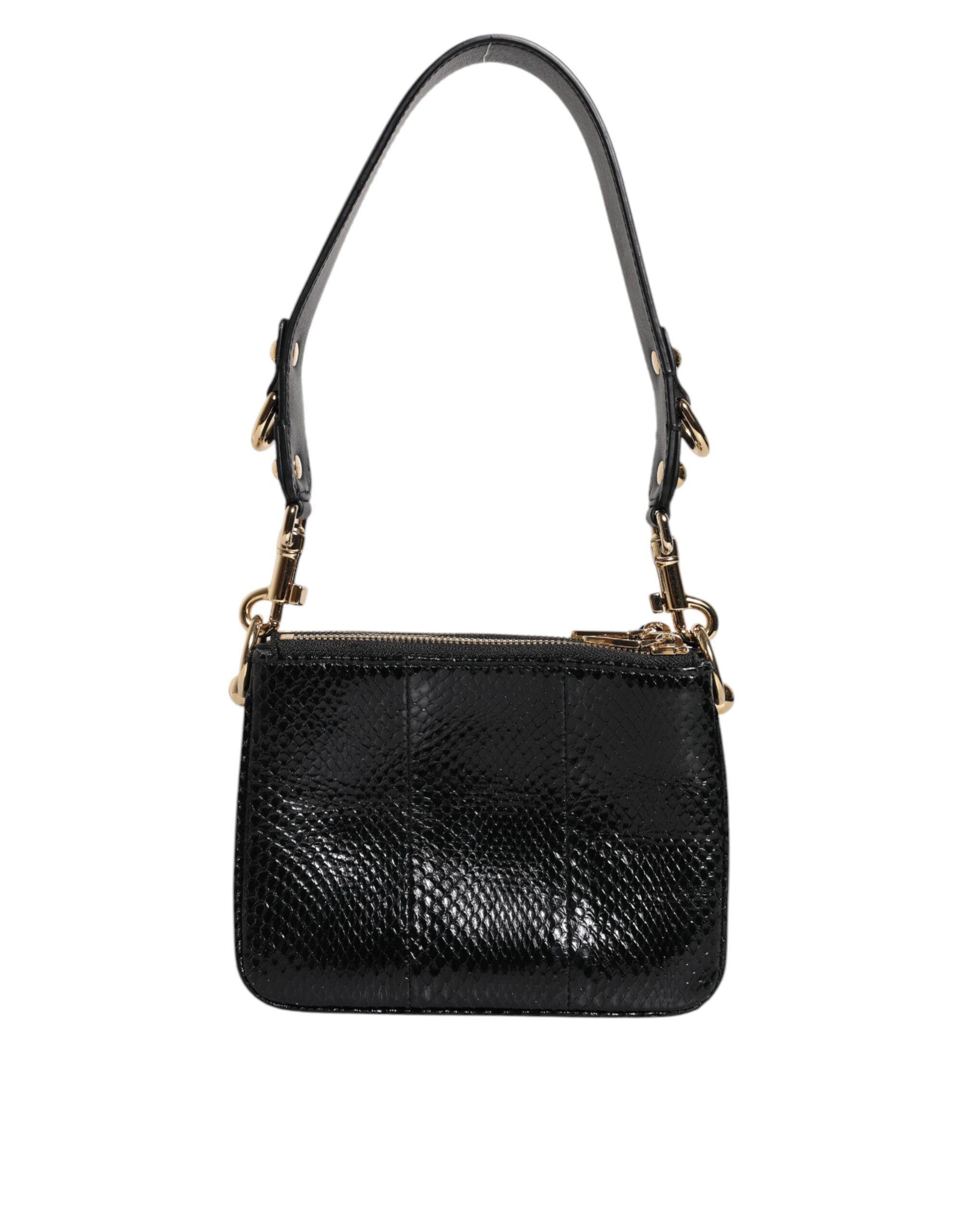 Exotic Leather Shoulder Sling Clutch Women's Bag - Dolce & Gabbana - Modalova