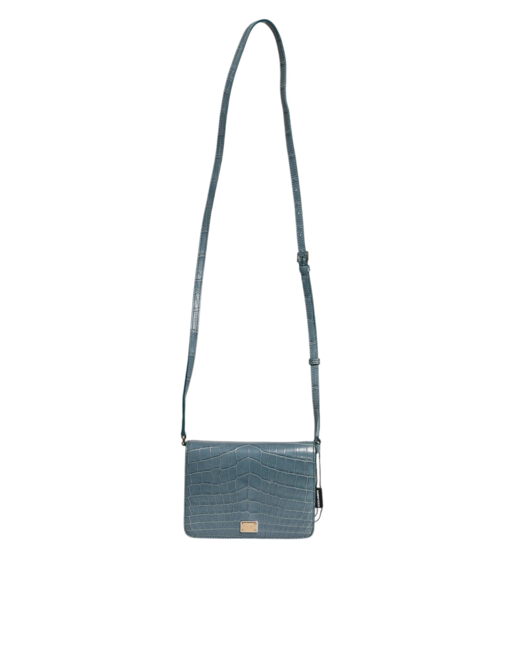 Exotic Leather DG Plaque Crossbody Mini Women's Bag - Dolce & Gabbana - Modalova