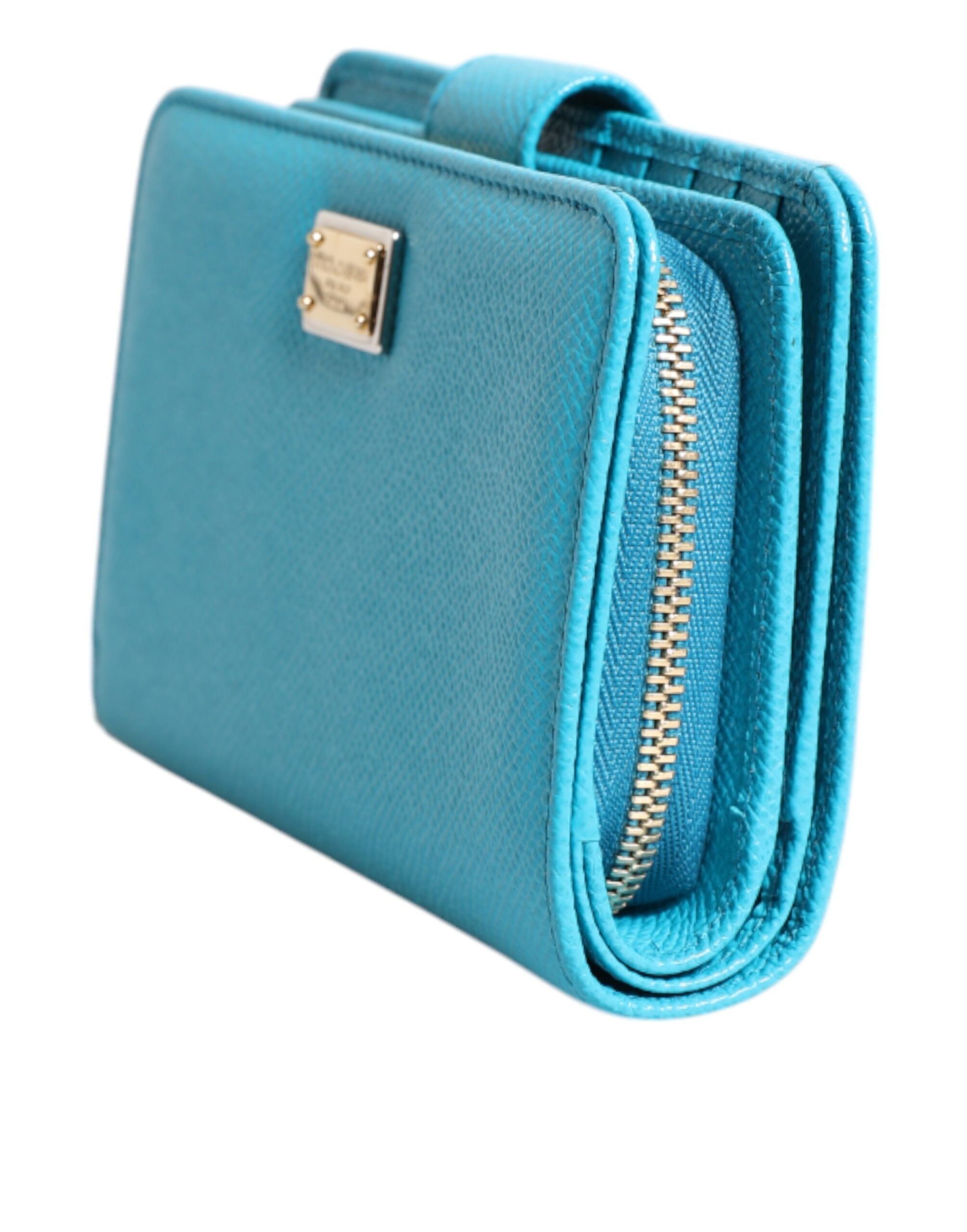 Leather Bifold Continental Clutch Women's Wallet - Dolce & Gabbana - Modalova