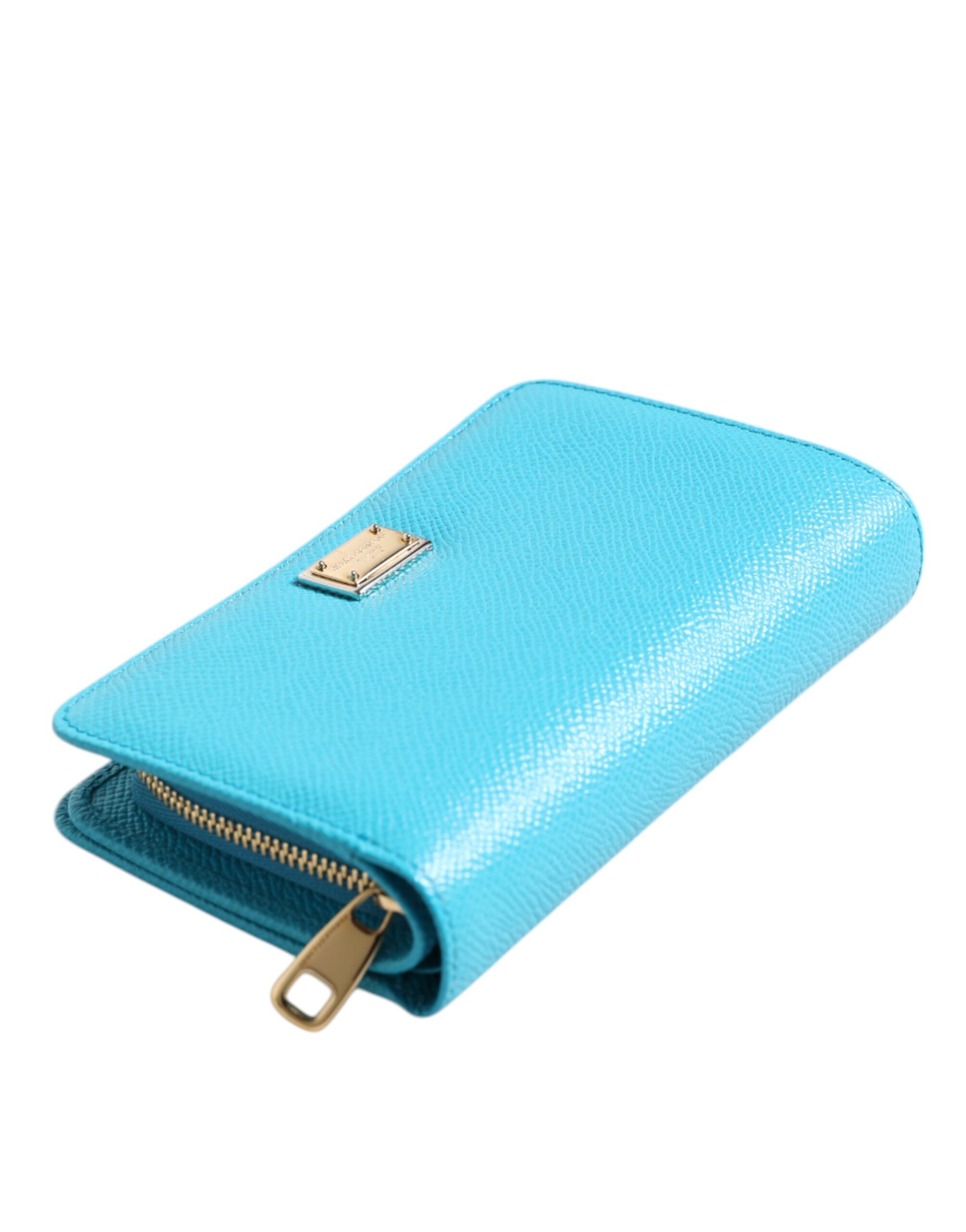 Leather Bifold Continental Clutch Women's Wallet - Dolce & Gabbana - Modalova