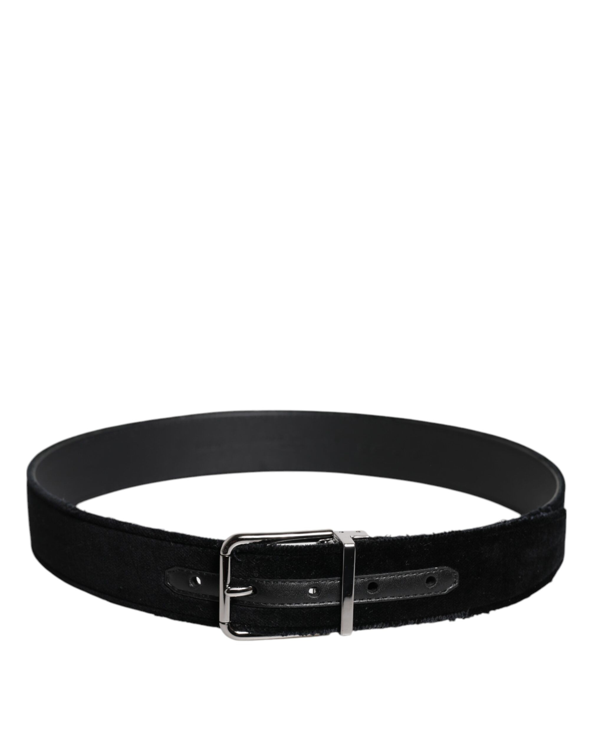 Cotton Silver Tone Metal Buckle Men's Belt - Dolce & Gabbana - Modalova