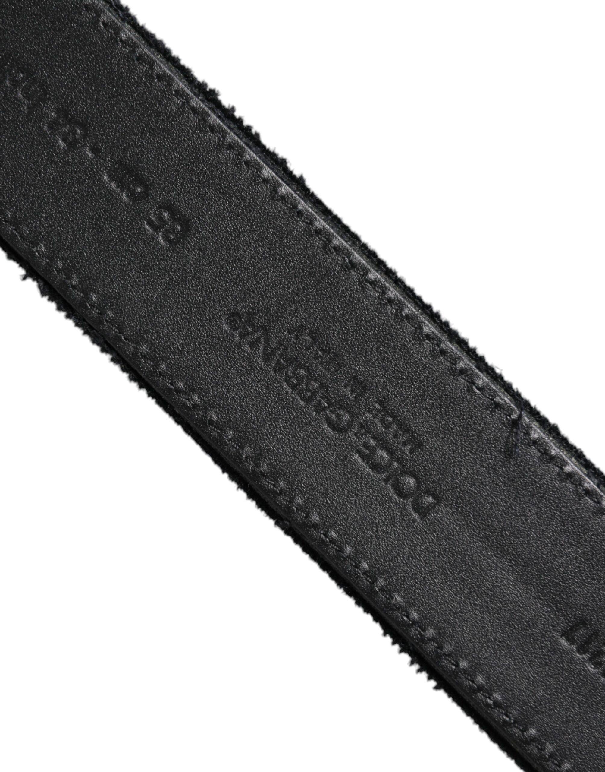 Cotton Silver Tone Metal Buckle Men's Belt - Dolce & Gabbana - Modalova