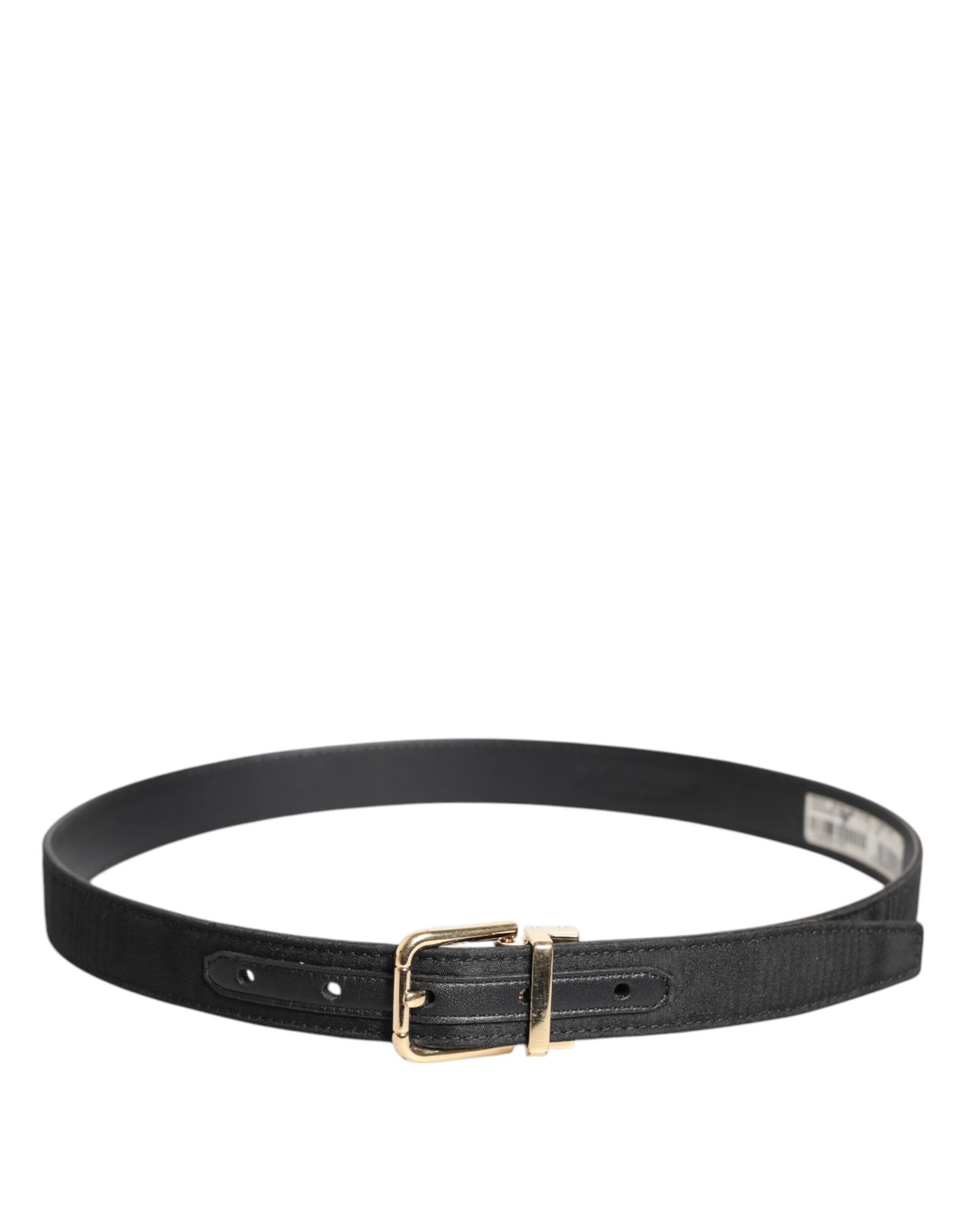 Classic Gold Metal Logo Buckle Men's Belt (Pre-Owned) - Dolce & Gabbana - Modalova