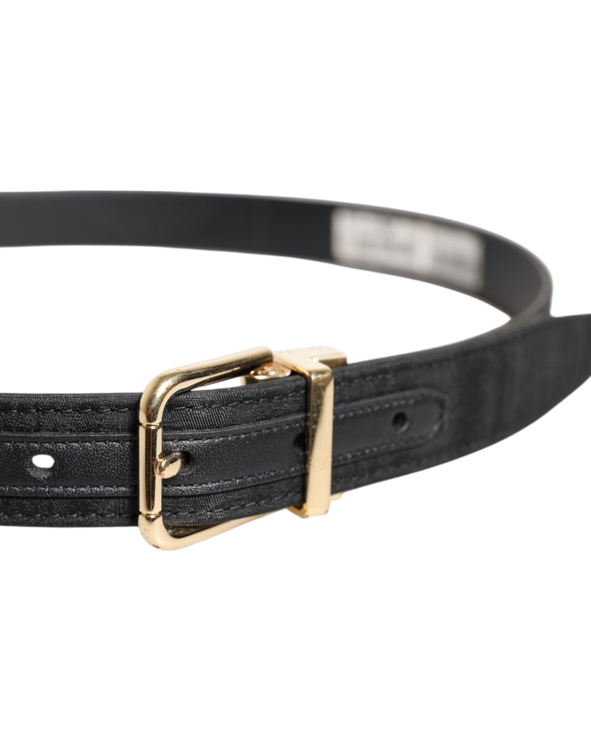 Classic Gold Metal Logo Buckle Men's Belt (Pre-Owned) - Dolce & Gabbana - Modalova