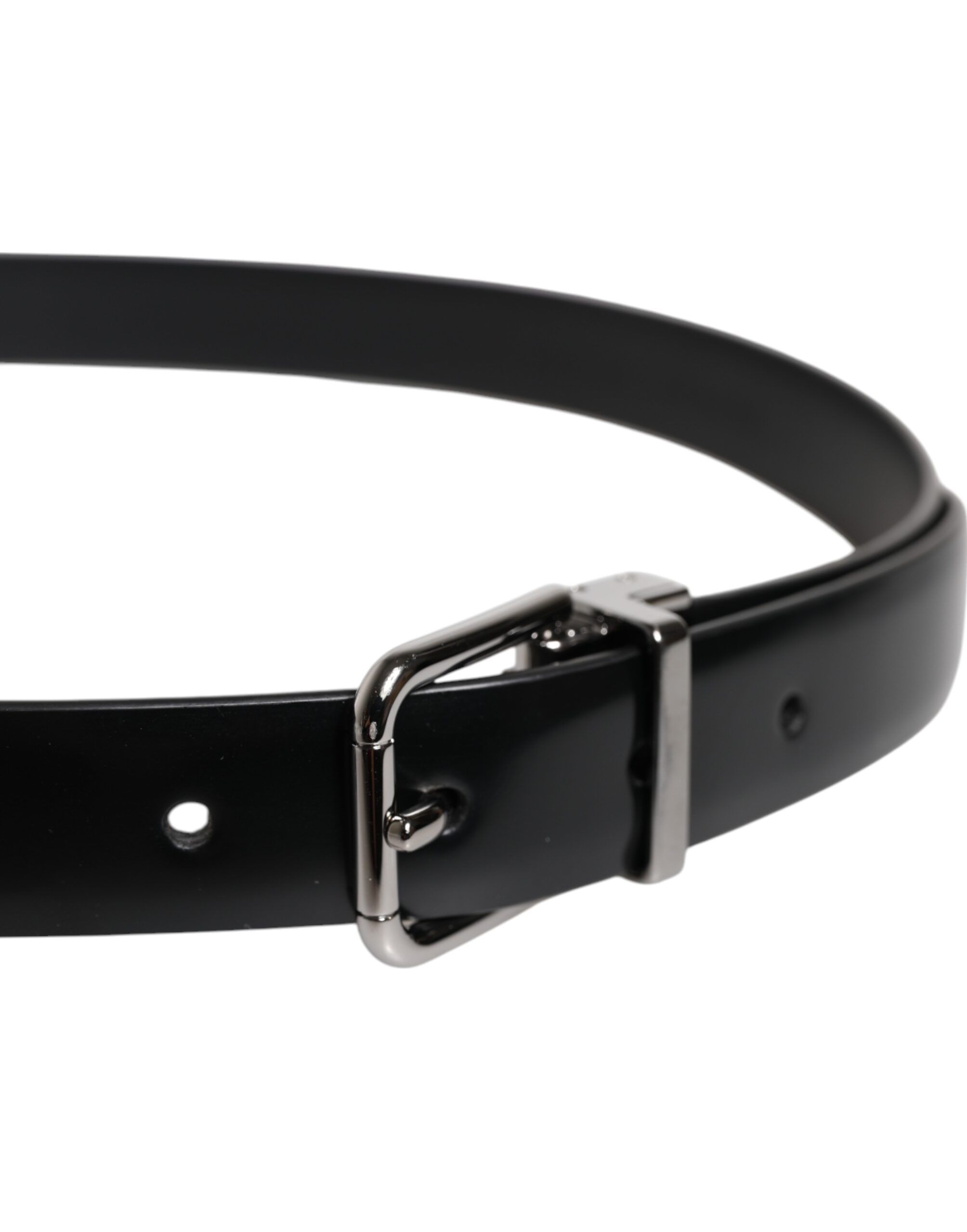 Solid Leather Classic Waist Buckle Women's Belt (Pre-Owned) - Dolce & Gabbana - Modalova