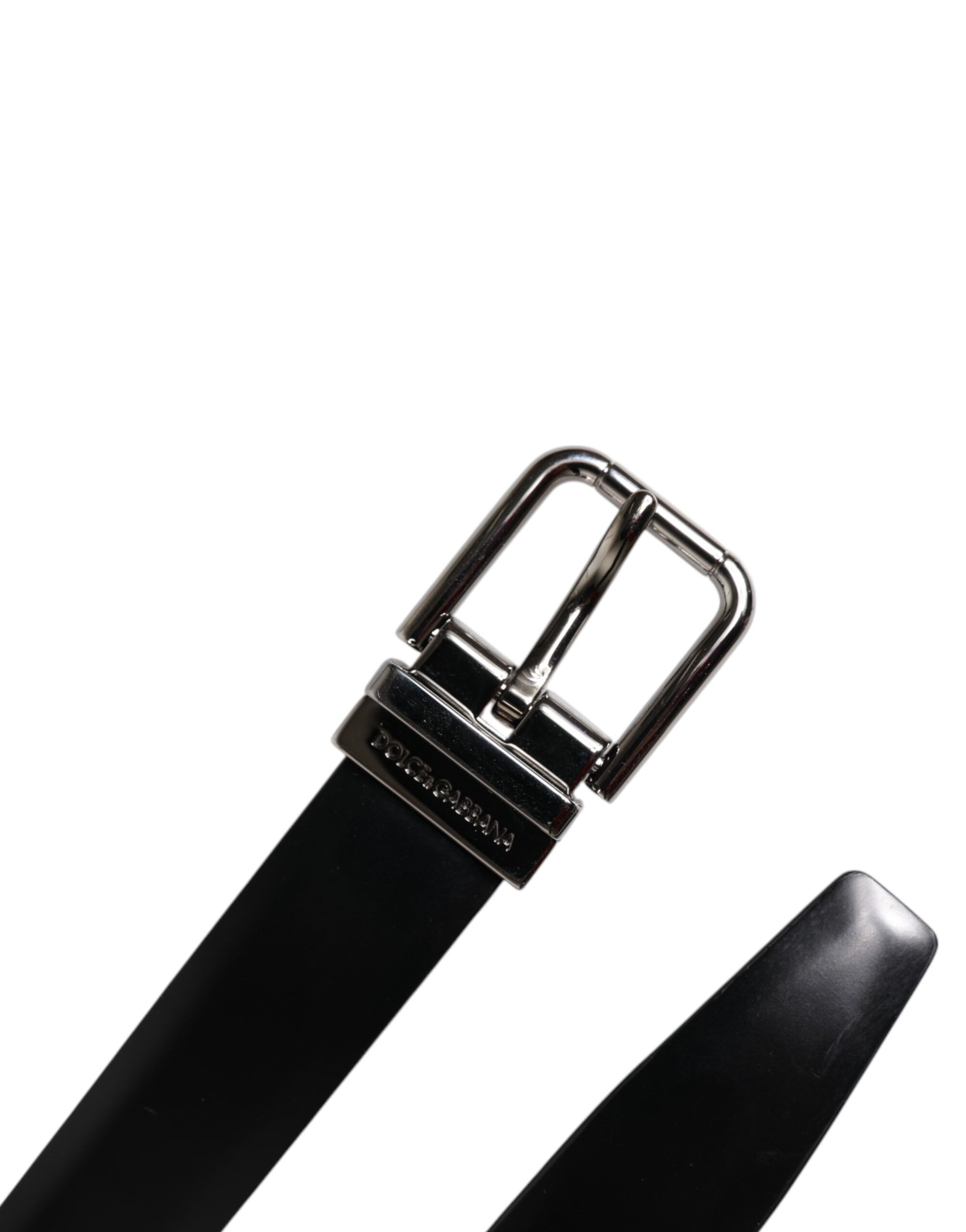 Solid Leather Classic Waist Buckle Women's Belt (Pre-Owned) - Dolce & Gabbana - Modalova