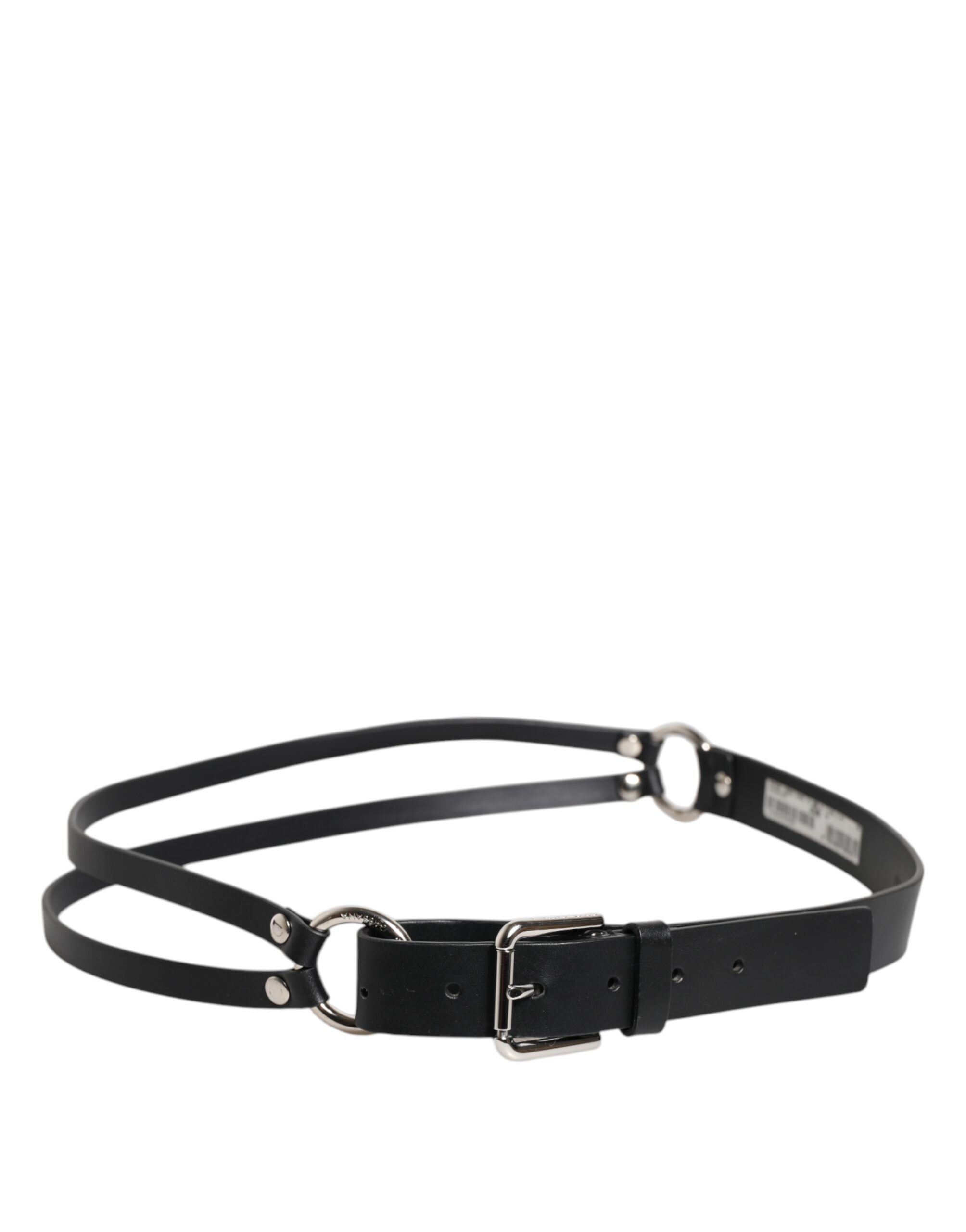 Leather Classic Metal Logo Buckle Men's Belt (Pre-Owned) - Dolce & Gabbana - Modalova