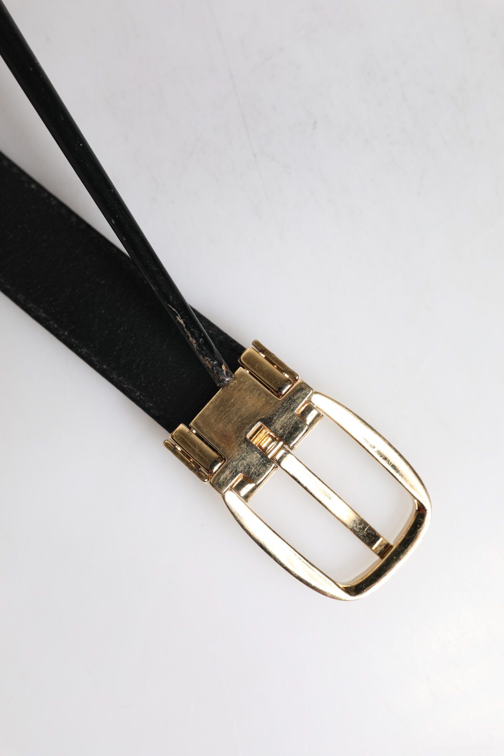 Leather Metal Buckle Classic Men's Belt (Pre-Owned) - Dolce & Gabbana - Modalova