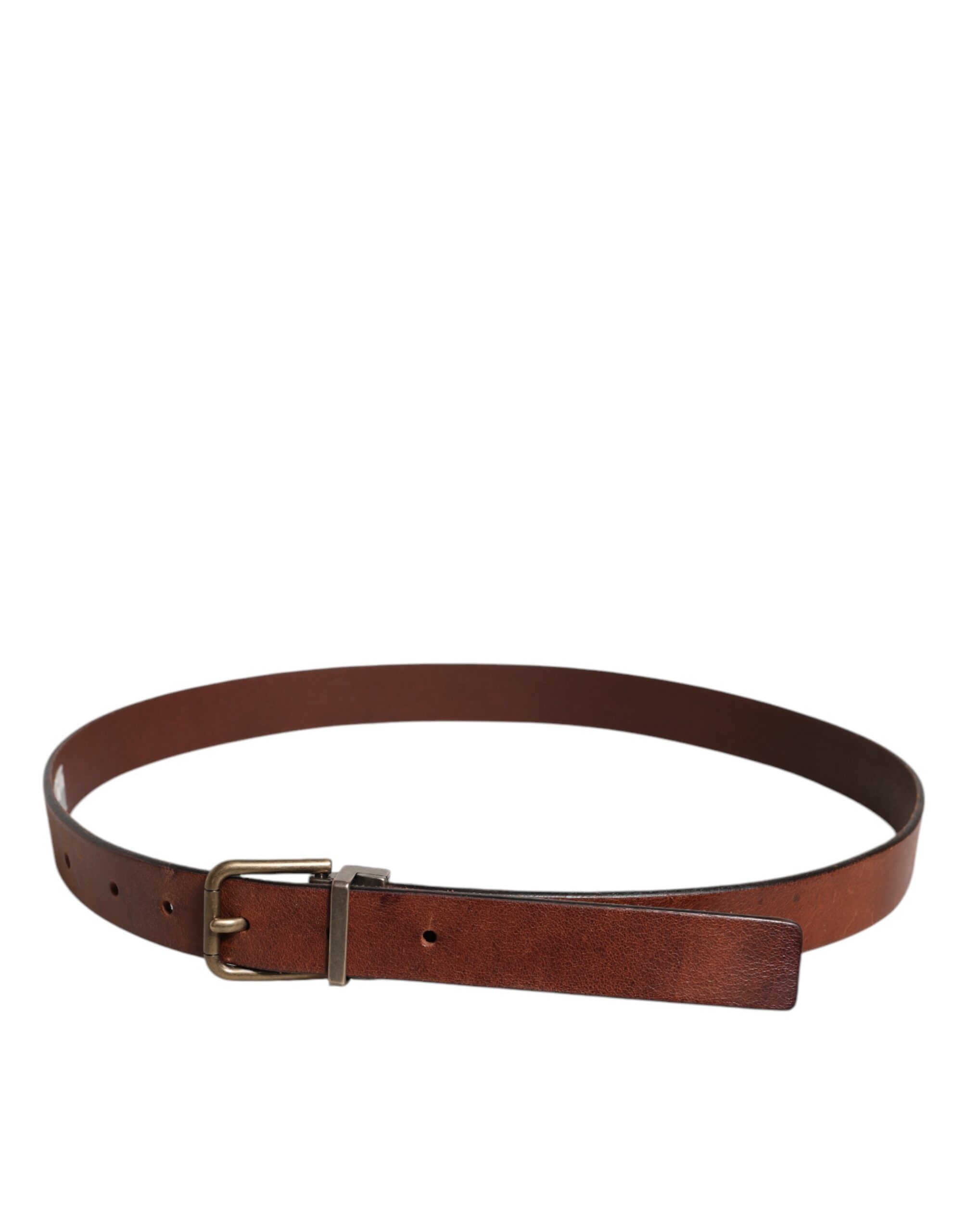 Leather Metal Buckle Classic Men's Belt (Pre-Owned) - Dolce & Gabbana - Modalova