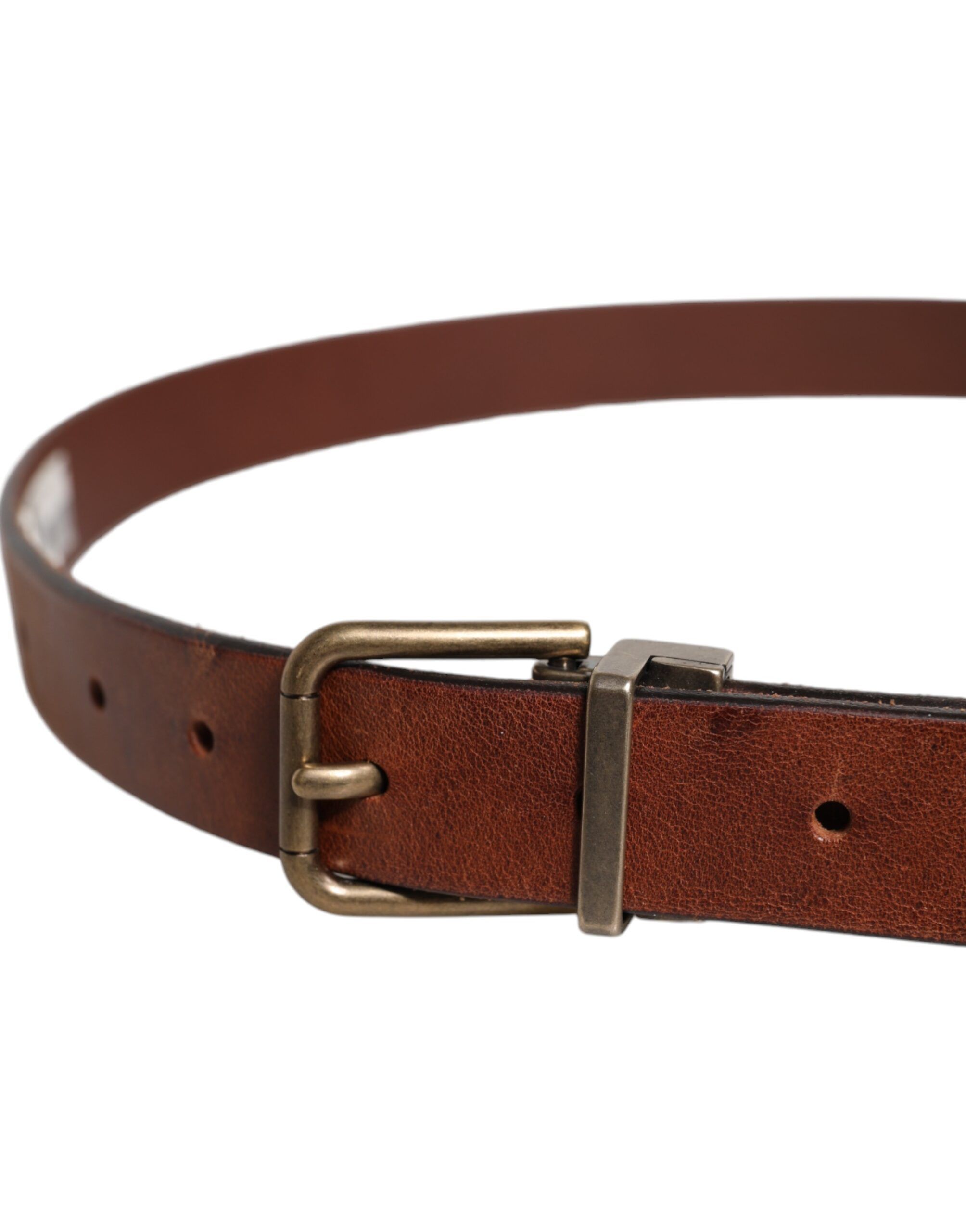 Leather Metal Buckle Classic Men's Belt (Pre-Owned) - Dolce & Gabbana - Modalova