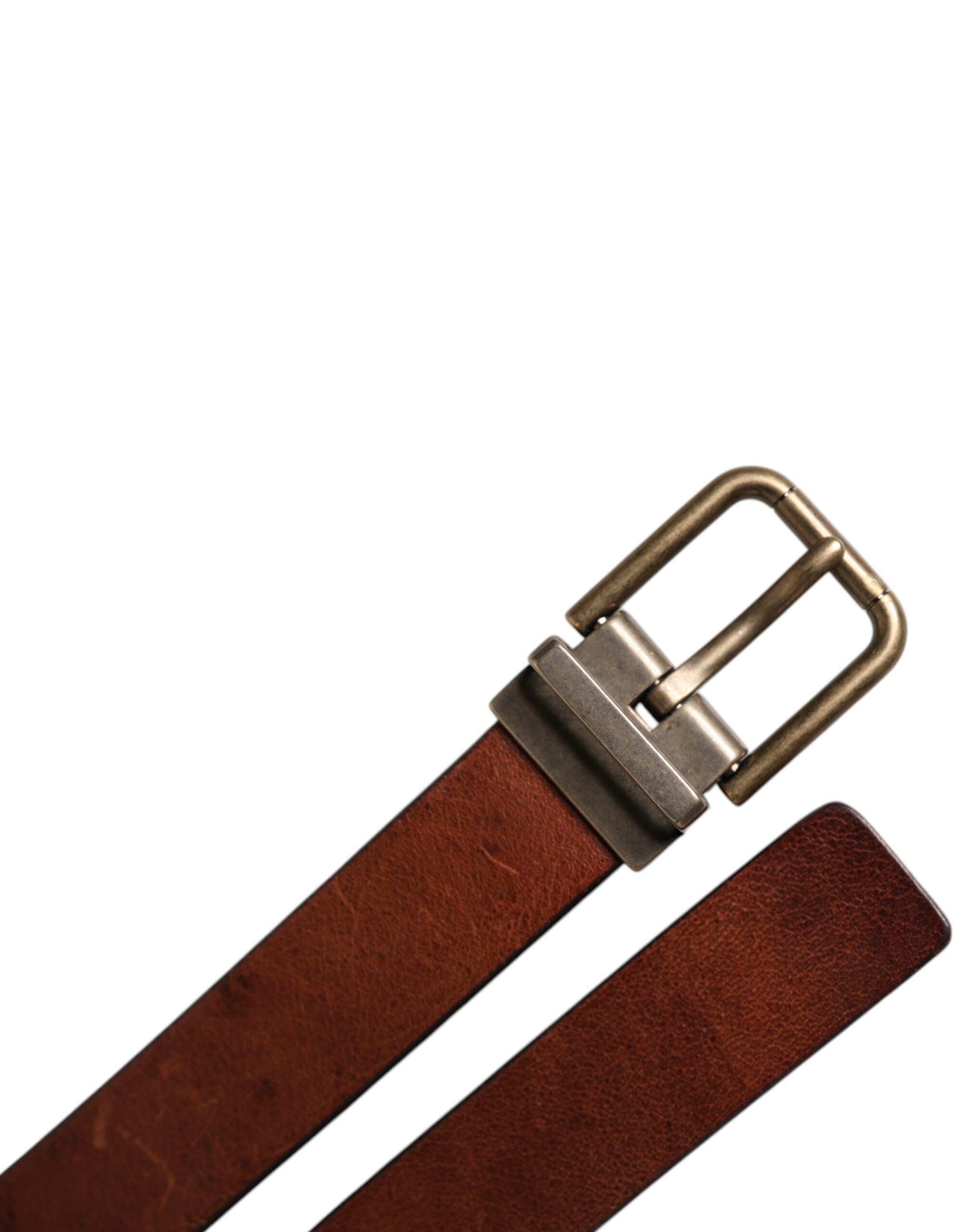 Leather Metal Buckle Classic Men's Belt (Pre-Owned) - Dolce & Gabbana - Modalova