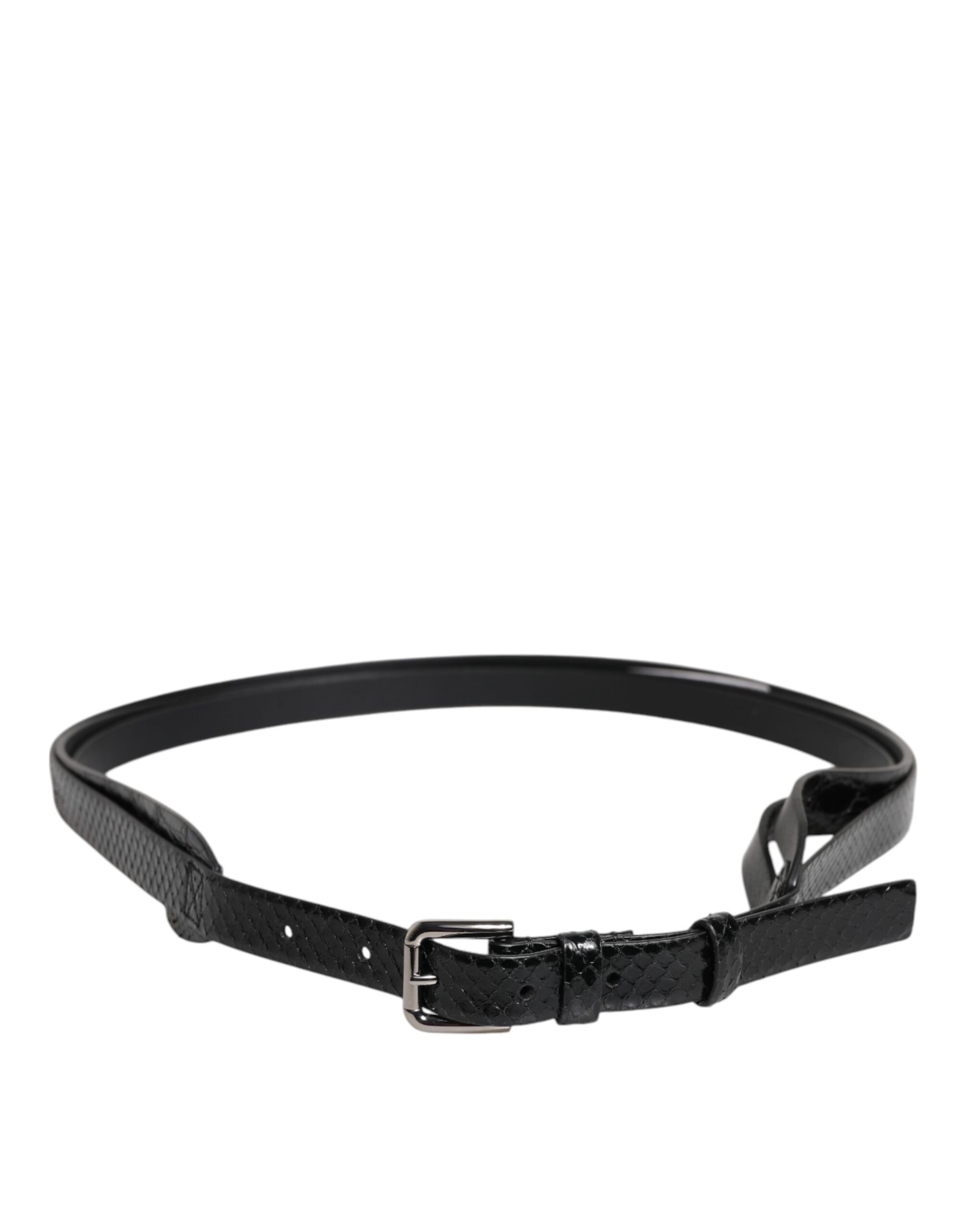 Leather Classic Metal Logo Buckle Men's Belt (Pre-Owned) - Dolce & Gabbana - Modalova