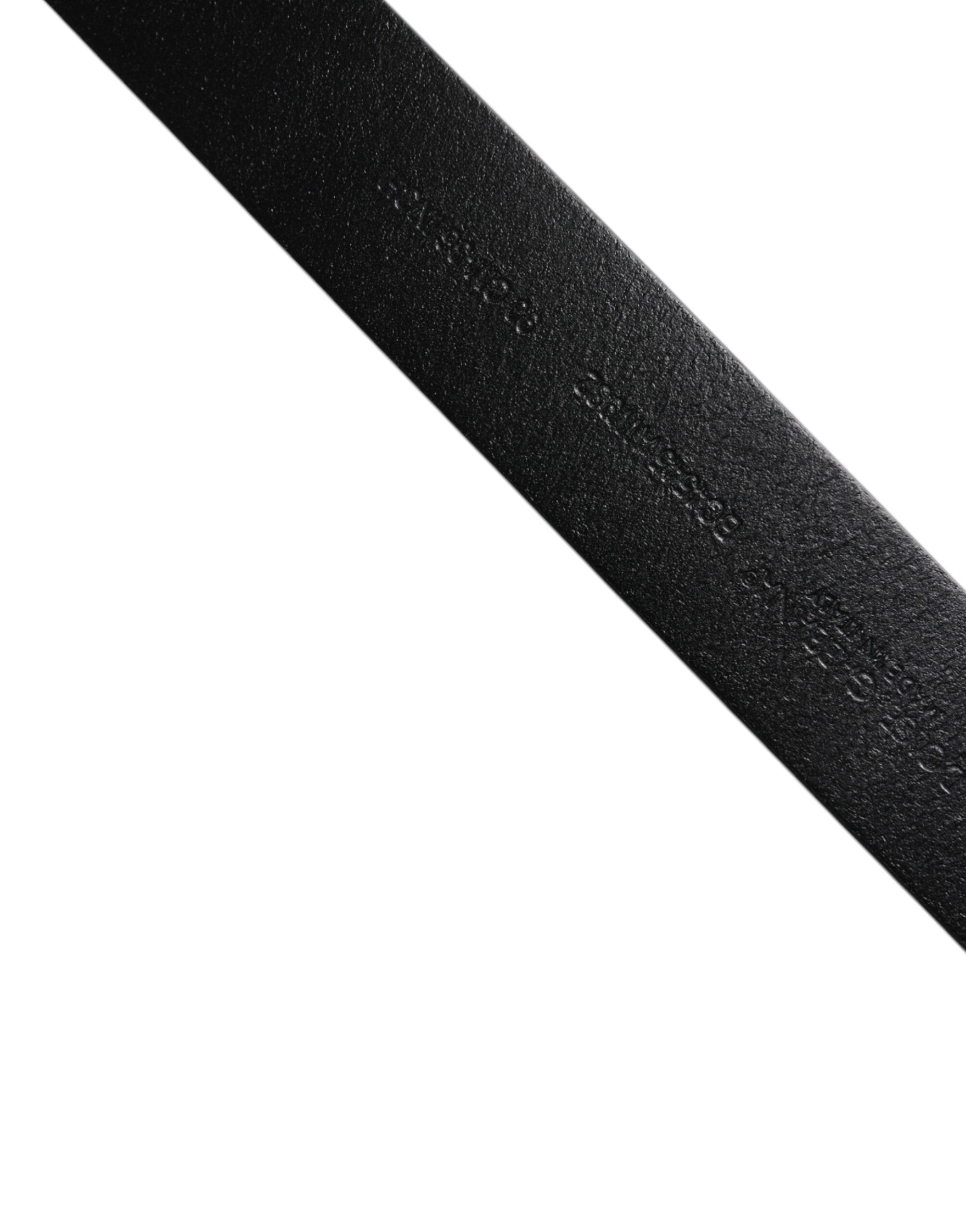 Calf Leather Classic Metal Buckle Men's Belt - Dolce & Gabbana - Modalova