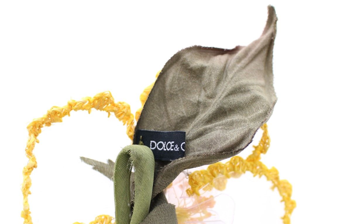 Floral Transparent HANDMADE Women's Brooch - Dolce & Gabbana - Modalova