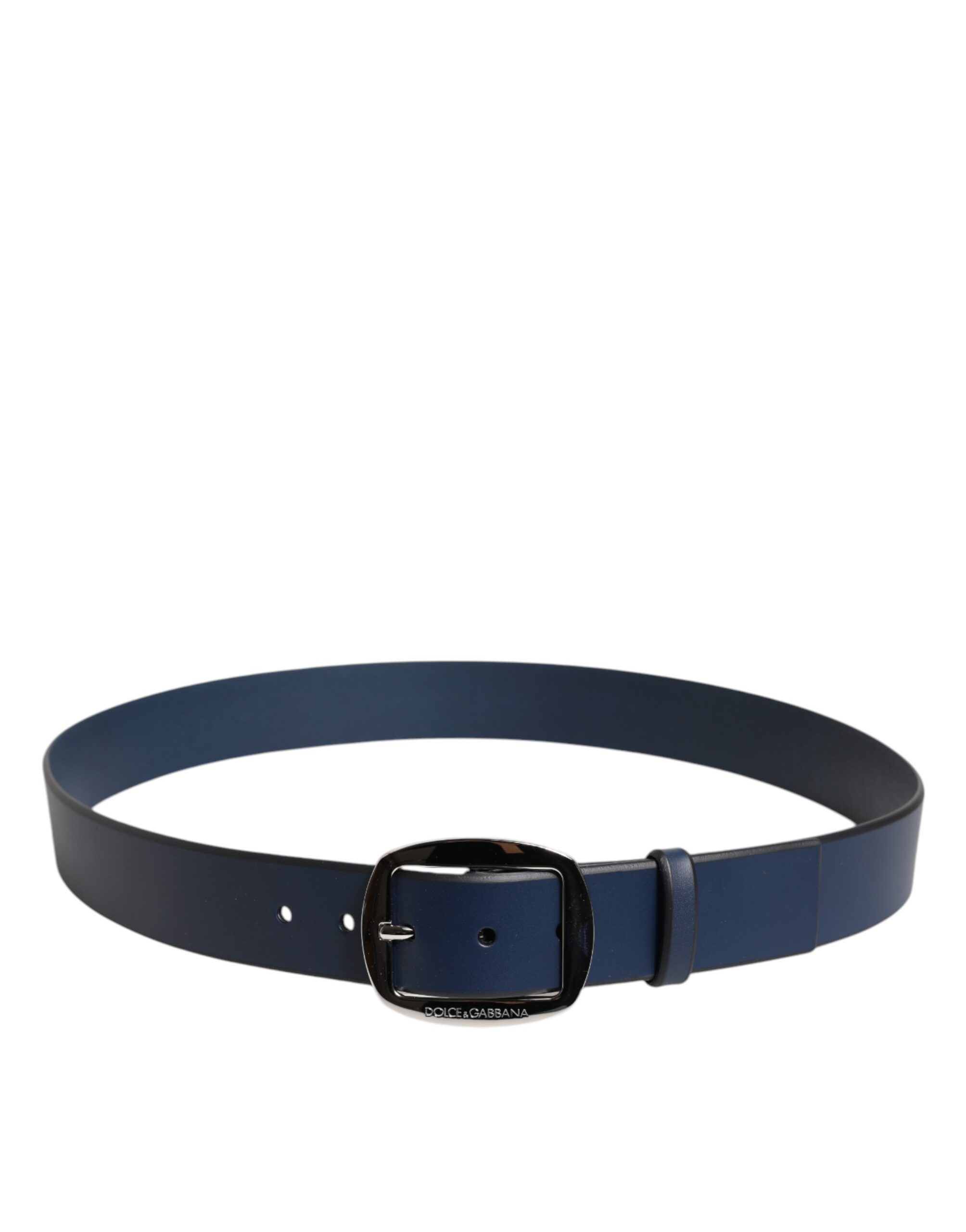 Calf Leather Classic Metal Buckle Men's Belt - Dolce & Gabbana - Modalova