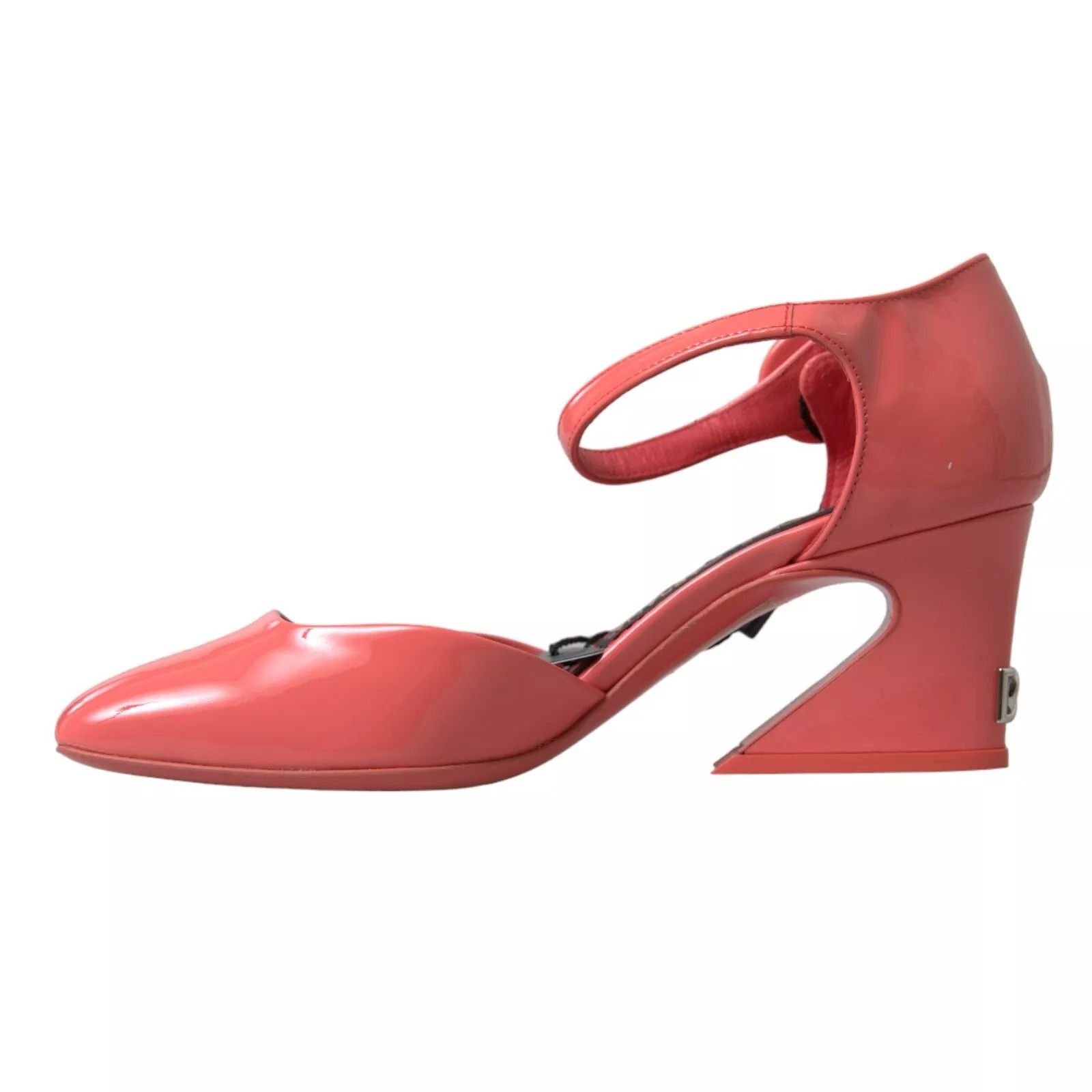 Peach Leather Ankle Strap Heels Sandals Women's Shoes (Pre-Owned) - Dolce & Gabbana - Modalova