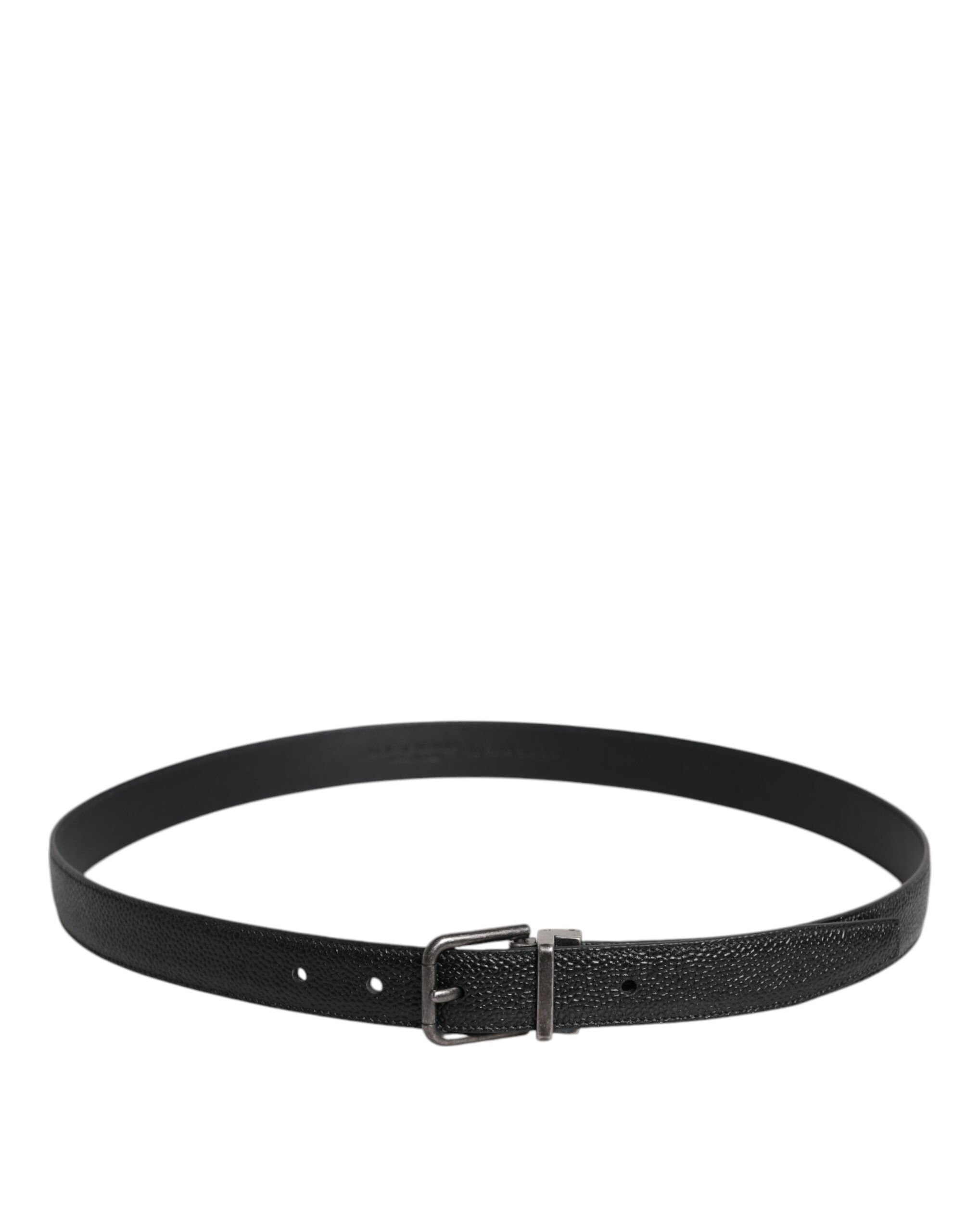 Calf Leather Classic Metal Buckle Men's Belt - Dolce & Gabbana - Modalova
