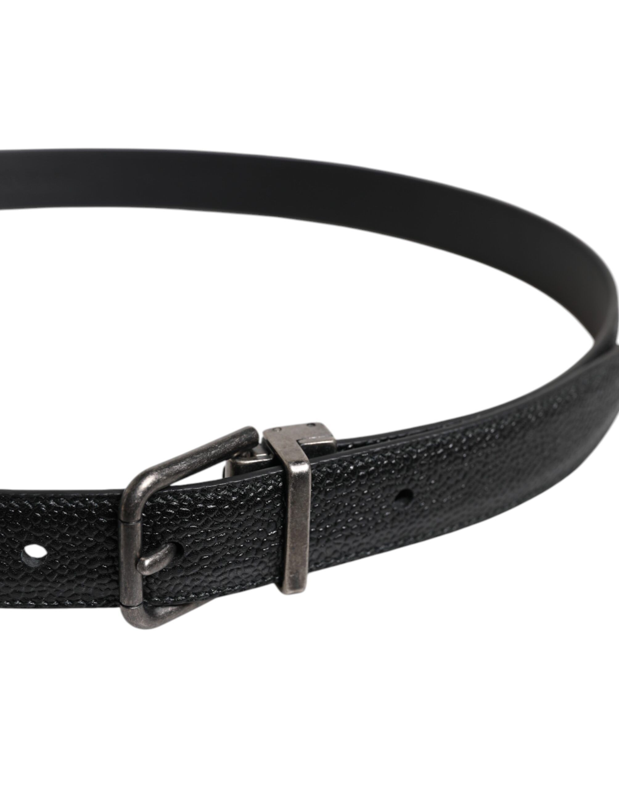 Calf Leather Classic Metal Buckle Men's Belt - Dolce & Gabbana - Modalova