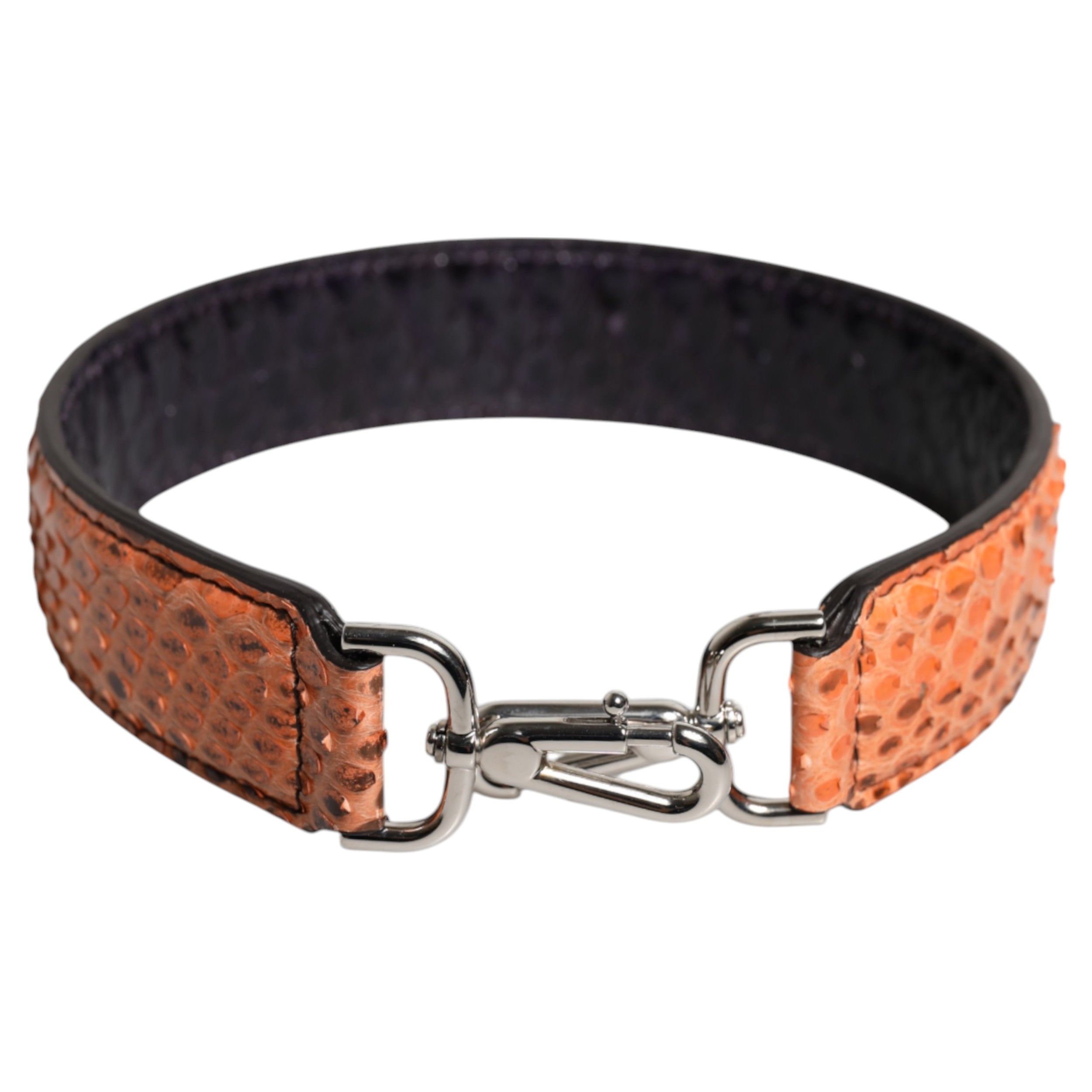 Black Exotic Leather Bag Shoulder Women's Strap - Dolce & Gabbana - Modalova