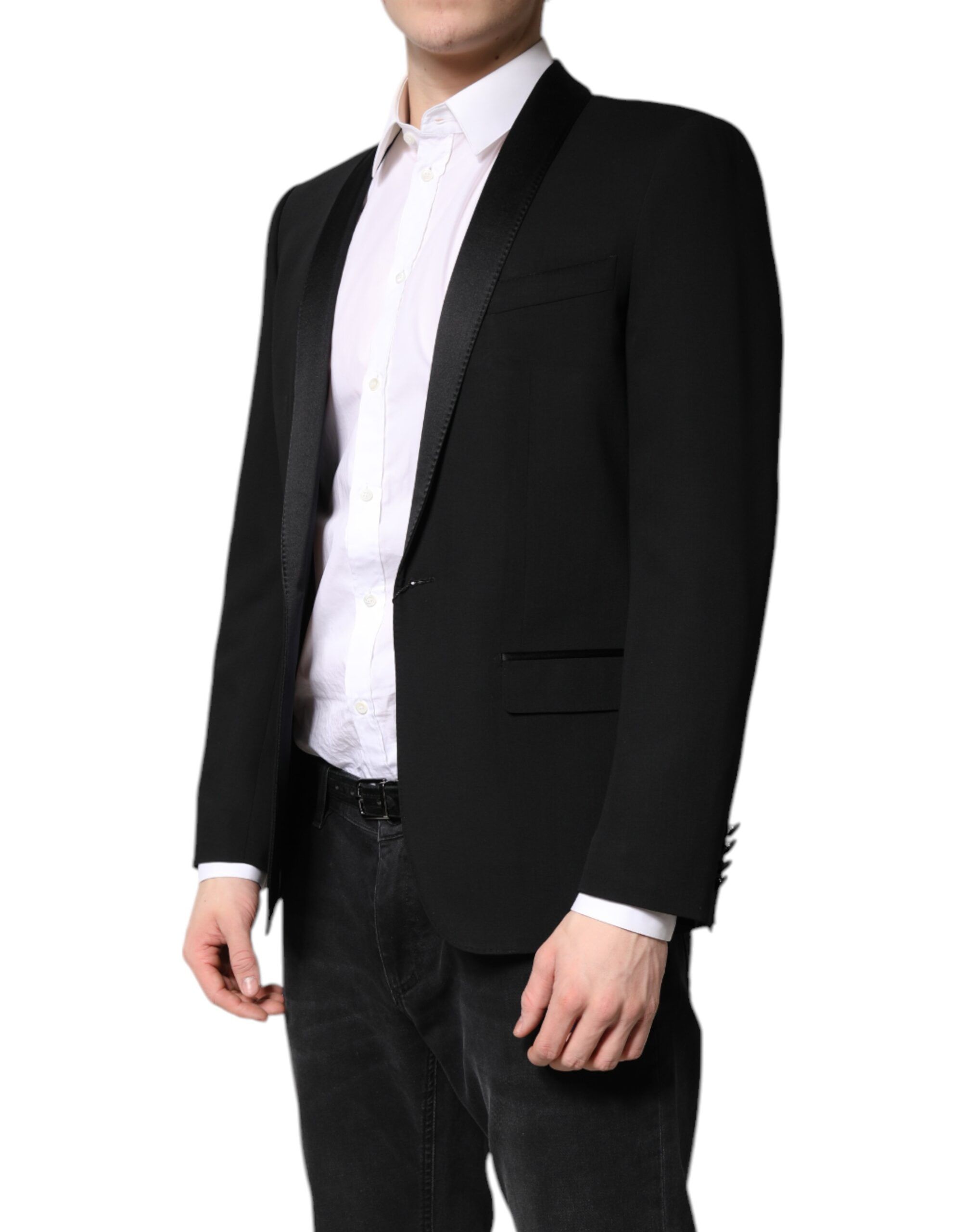 Single Breasted Men Coat MARTINI Men's Blazer - Dolce & Gabbana - Modalova