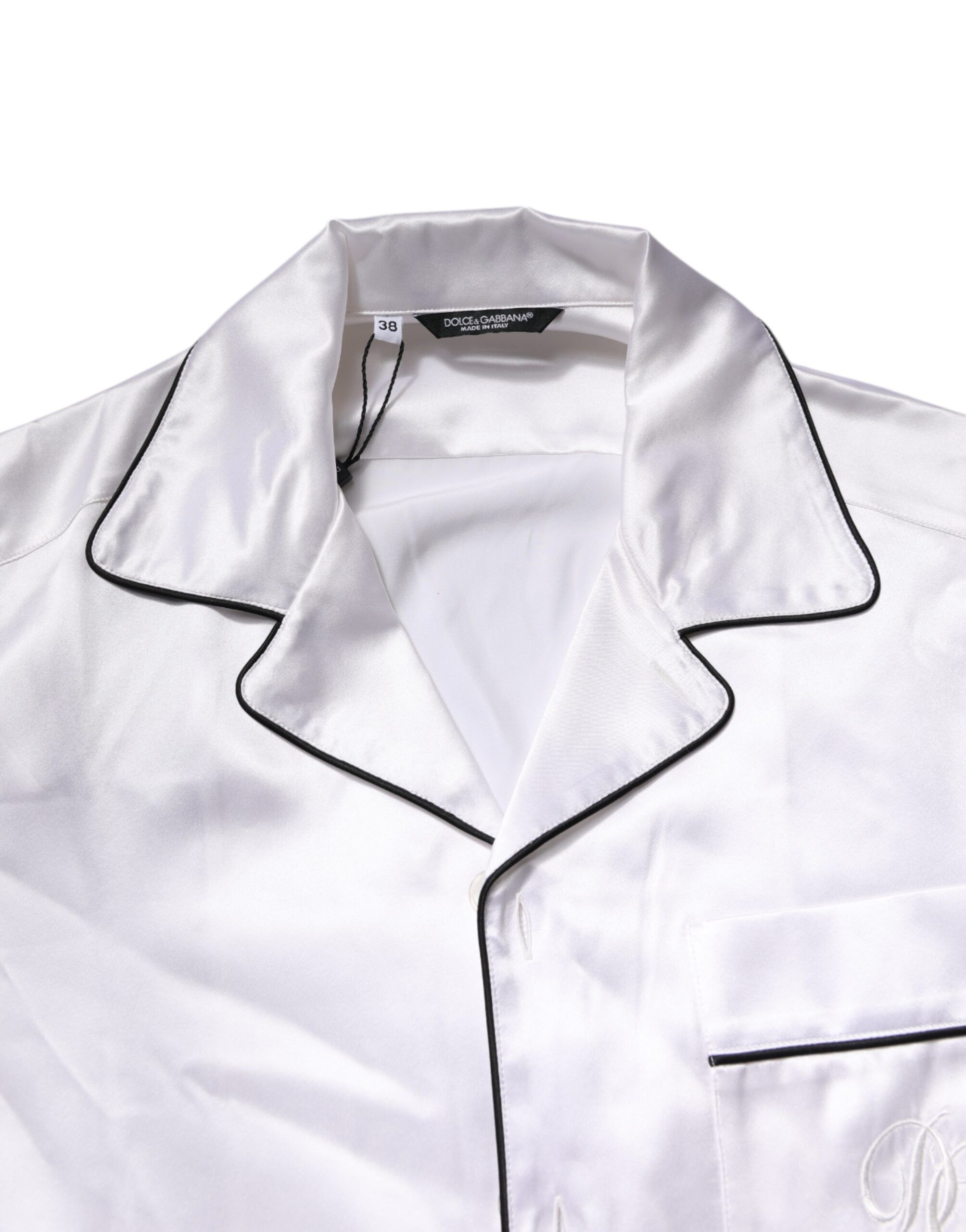 Satin Silk Men Pajama Set Men's Sleepwear (Pre-Owned) - Dolce & Gabbana - Modalova
