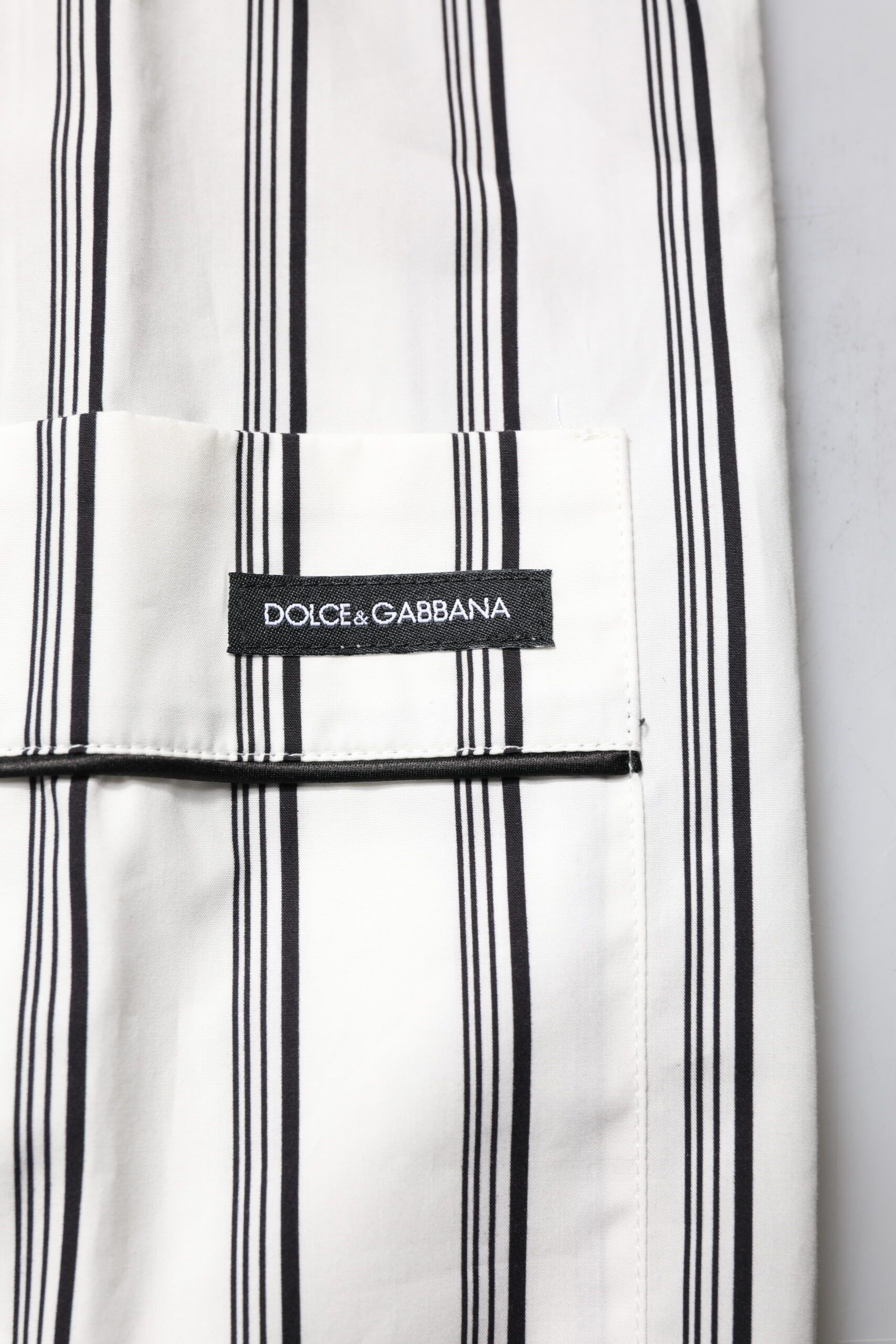 Stripes Cotton Men Pajama Set Men's Sleepwear - Dolce & Gabbana - Modalova