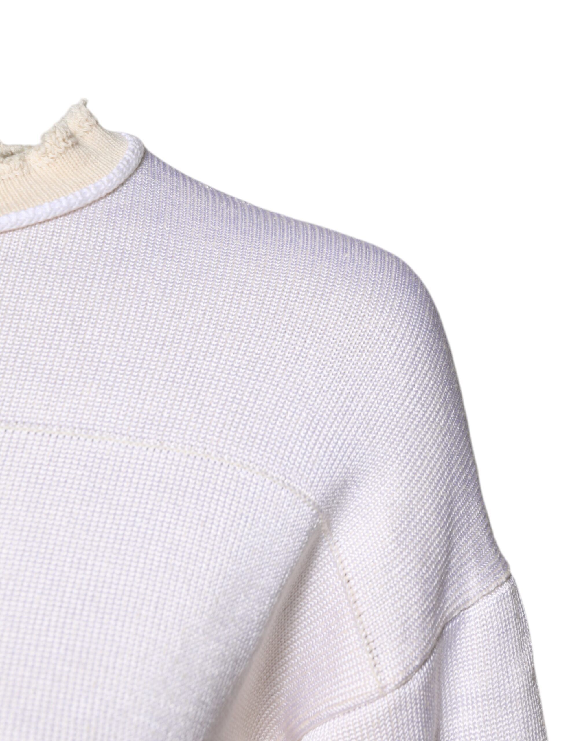 Viscose Crew Neck Long Sleeves Pullover Women's Sweater (Pre-Owned) - Jil Sander - Modalova