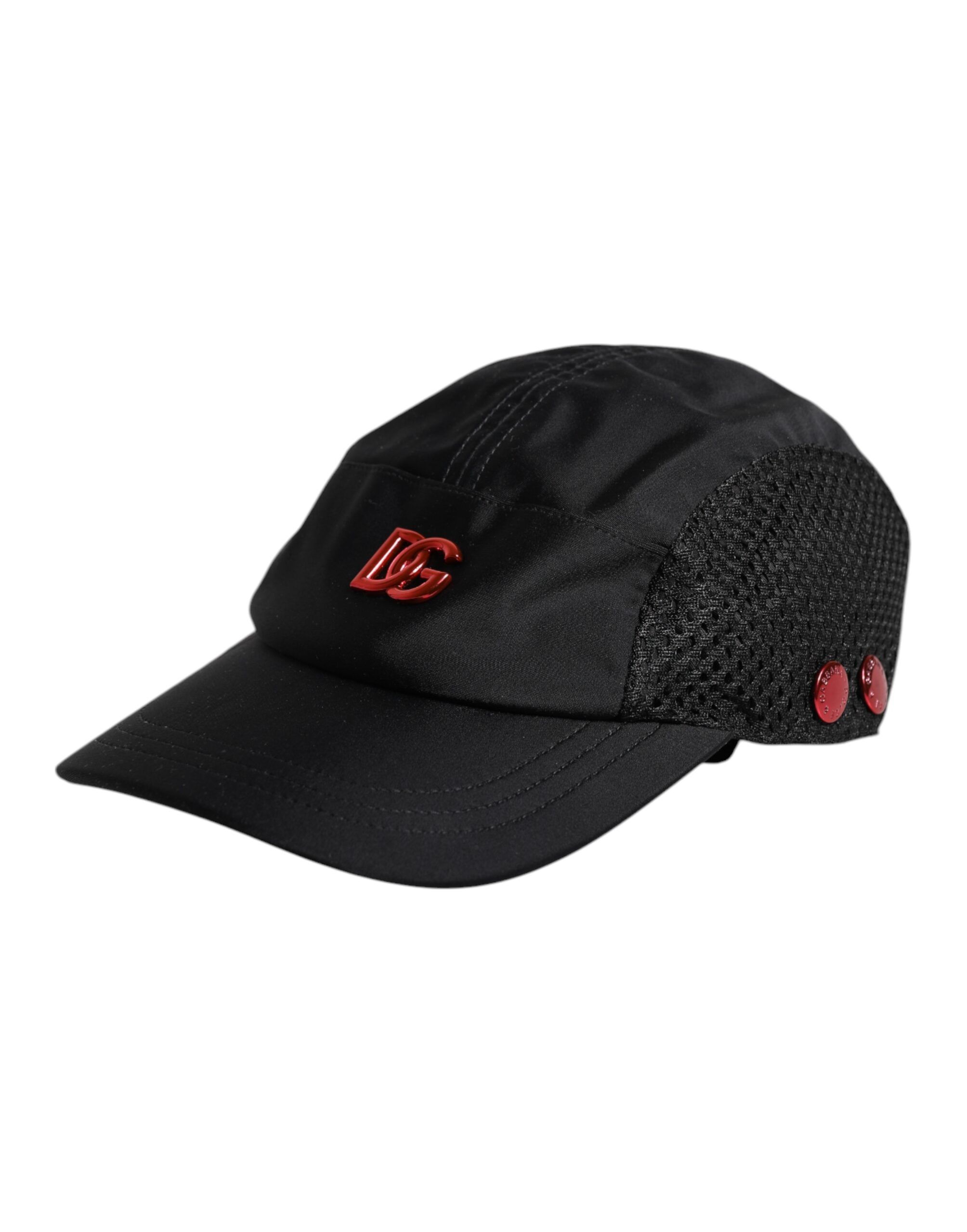 Nylon DG Logo 6 Panels Baseball Men's Cap - Dolce & Gabbana - Modalova