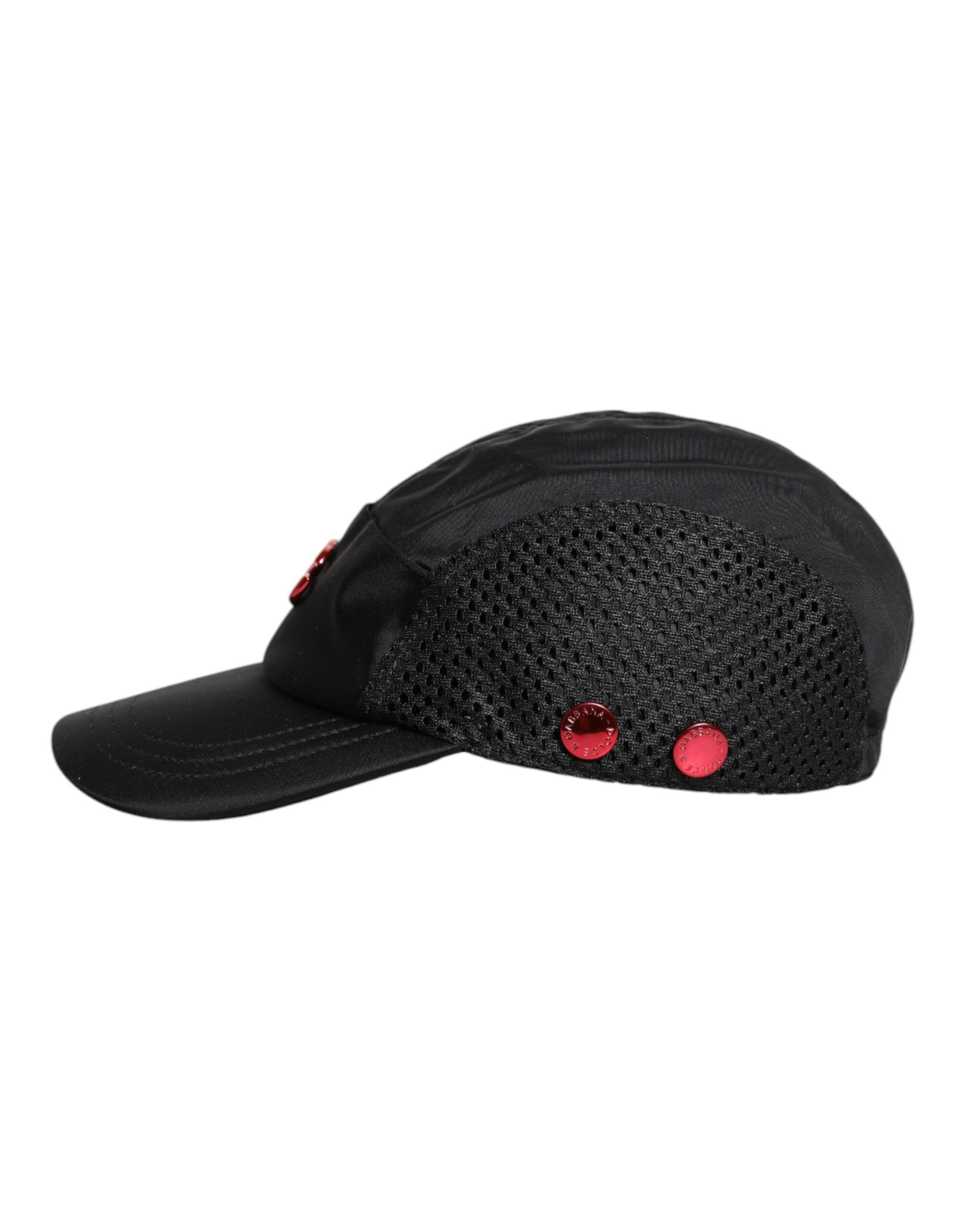 Nylon DG Logo 6 Panels Baseball Men's Cap - Dolce & Gabbana - Modalova