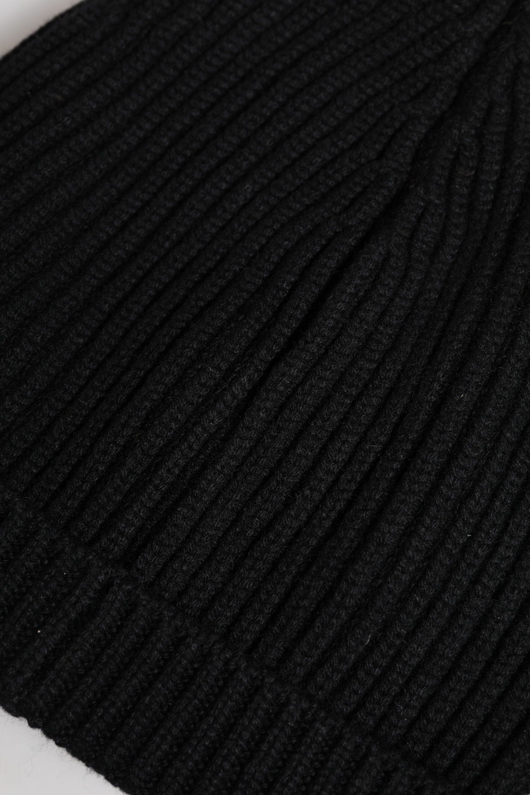 Cashmere Knitted Winter Beanie Men's Hat - Dolce & Gabbana - Modalova