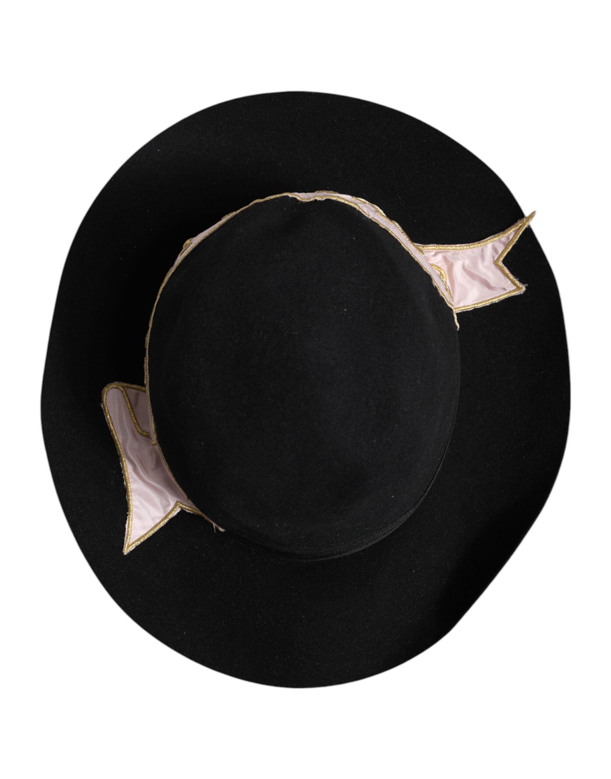 Logo Embroidered Women Wide Brim Women's Hat - Dolce & Gabbana - Modalova