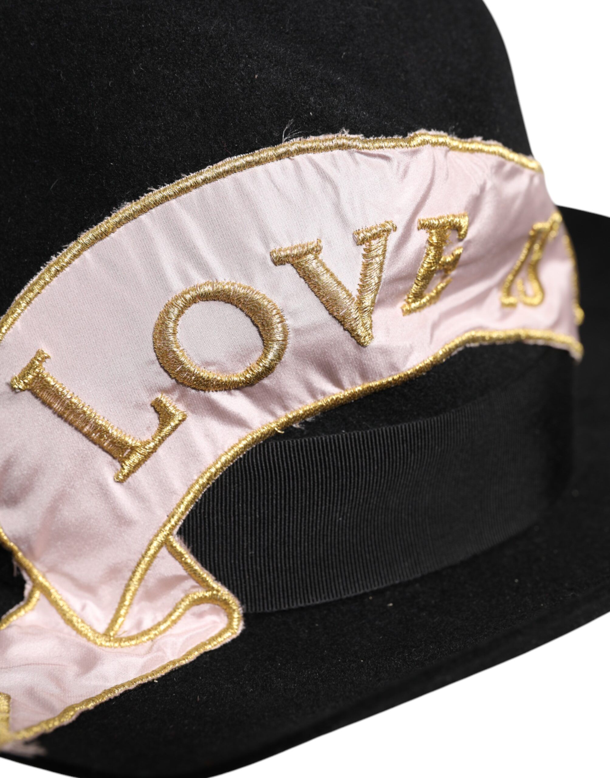 Logo Embroidered Women Wide Brim Women's Hat - Dolce & Gabbana - Modalova