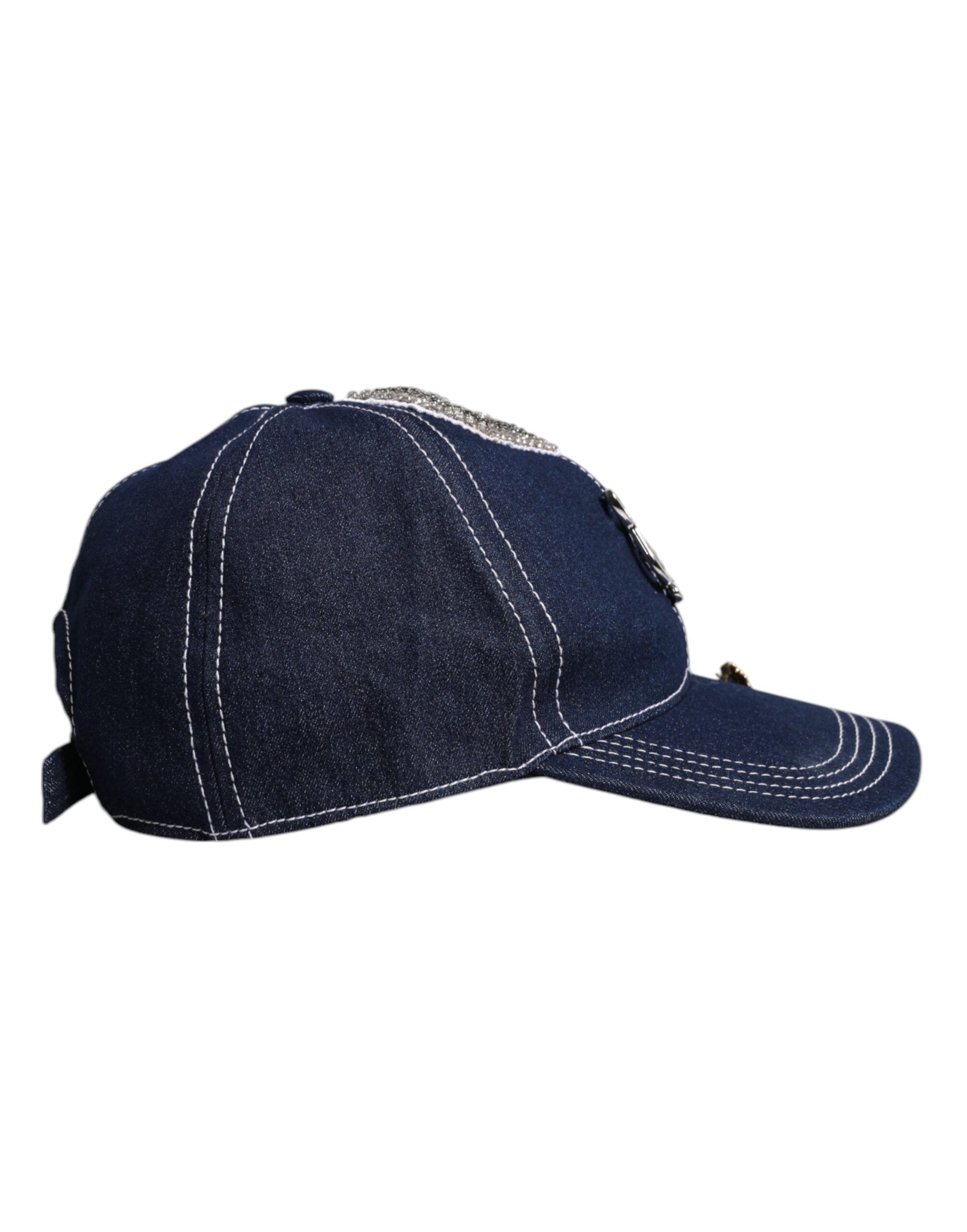 Crystal Embellishment Baseball Women's Cap - Dolce & Gabbana - Modalova