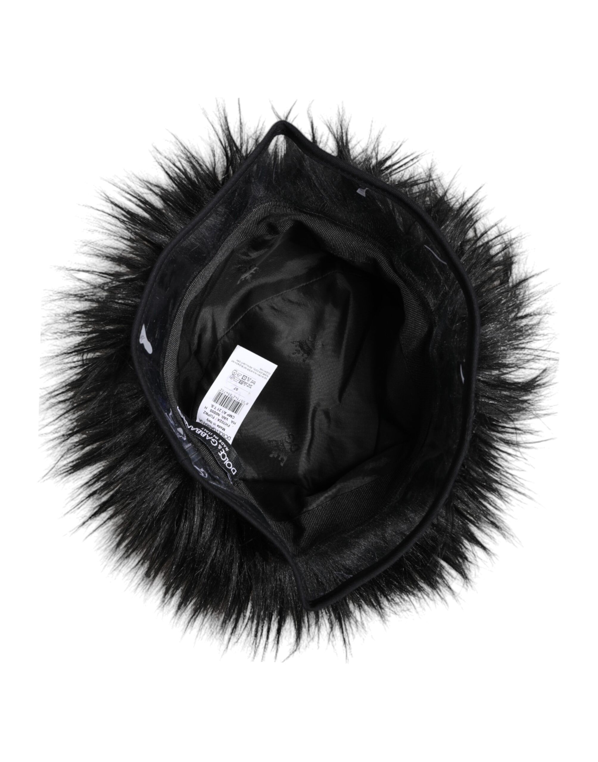 Faux Fur Bucket Women's Hat - Dolce & Gabbana - Modalova
