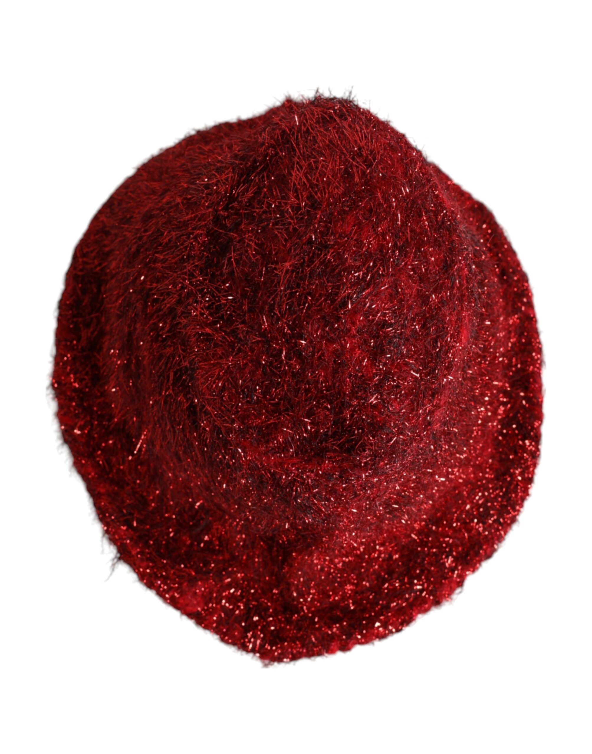 Viscose Tinsel Wide Brim Bucket Women's Hat - Dolce & Gabbana - Modalova
