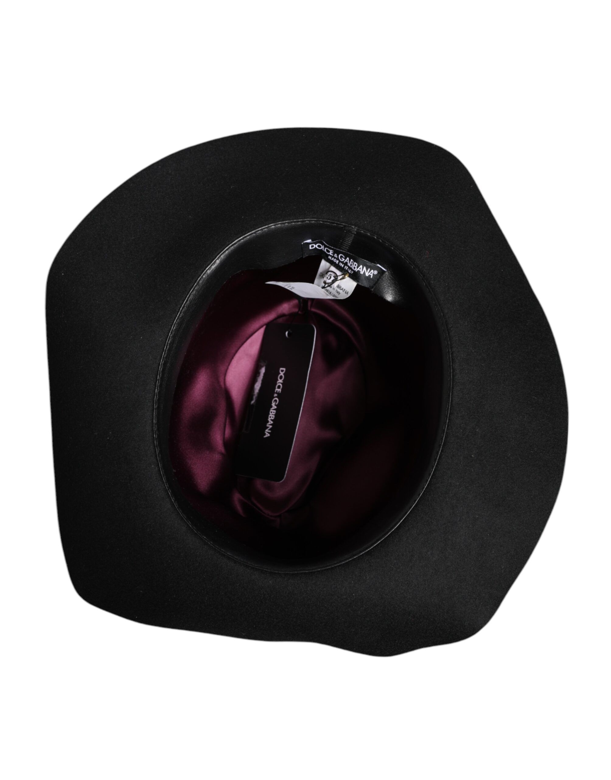 Wide Brim Trilby Fedora Women's Hat - Dolce & Gabbana - Modalova