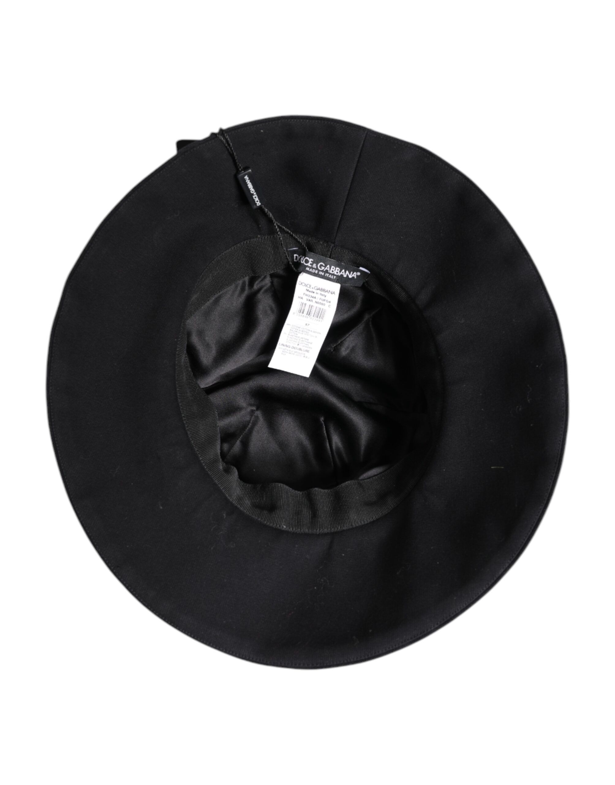 Cotton Wide Brim Bucket Women's Hat - Dolce & Gabbana - Modalova