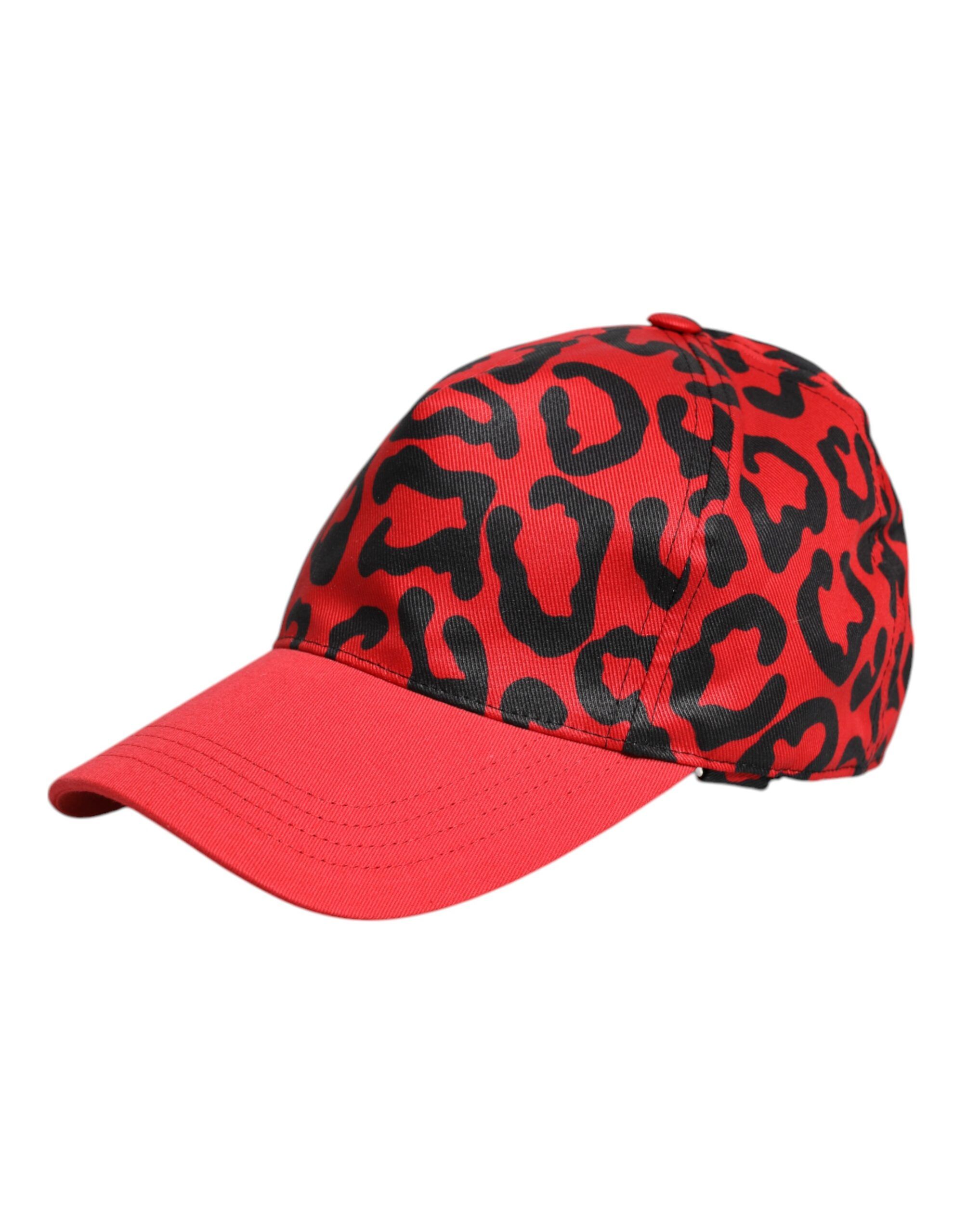 Red Cotton 6 Panels Women Baseball Women's Cap - Dolce & Gabbana - Modalova