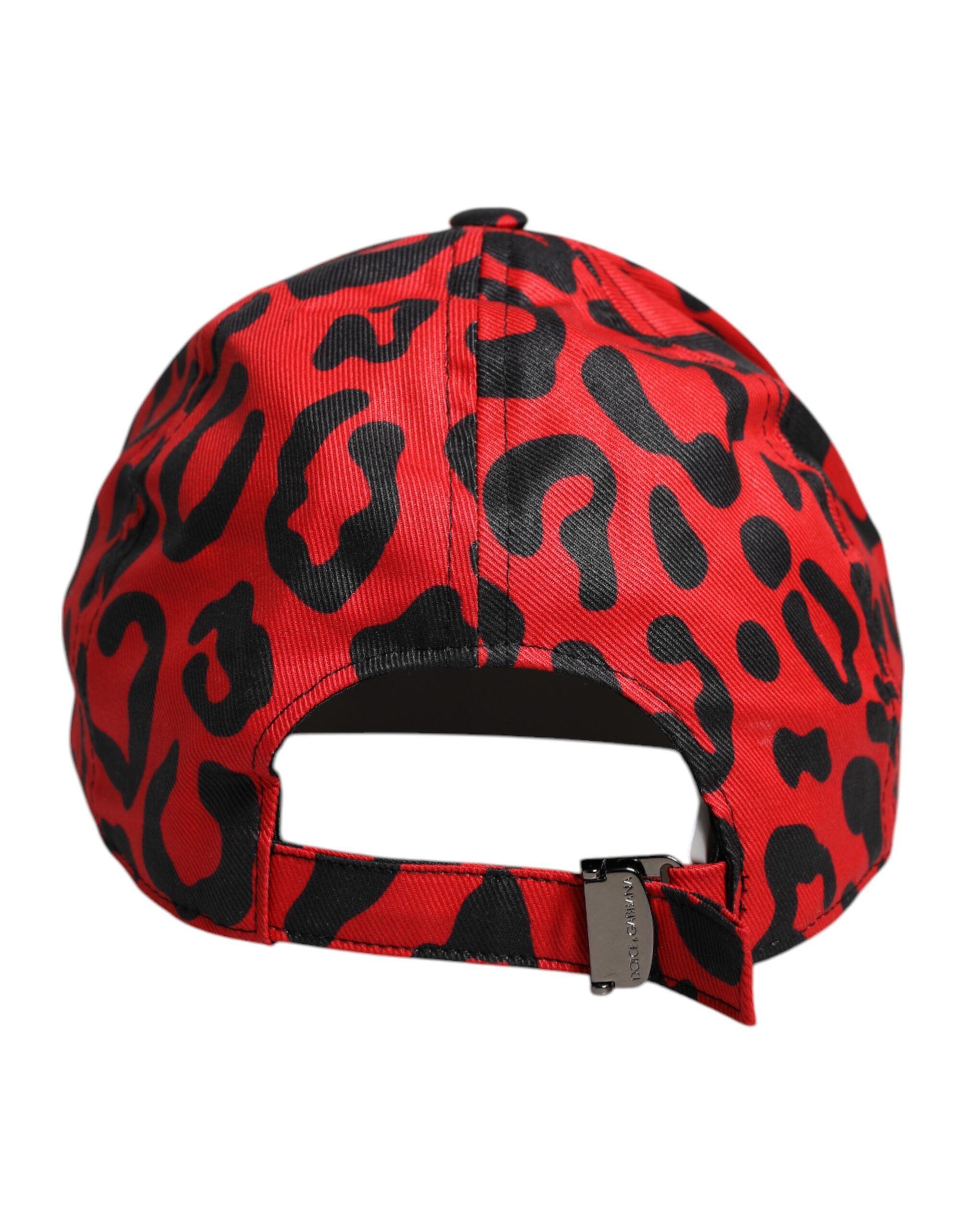 Red Cotton 6 Panels Women Baseball Women's Cap - Dolce & Gabbana - Modalova