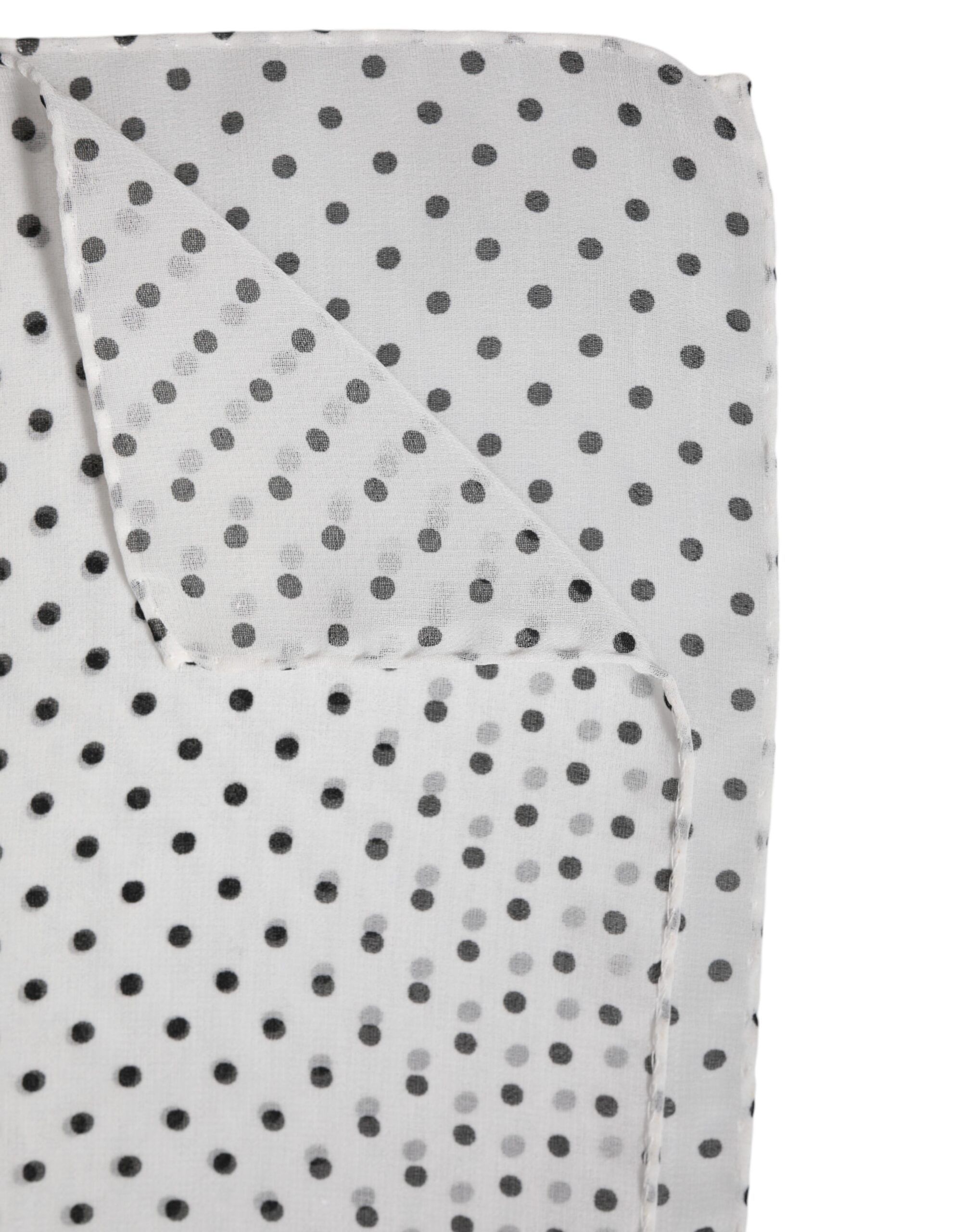 Polka Dots Polyester Wrap Shawl Women's Scarf - Dolce & Gabbana - Modalova